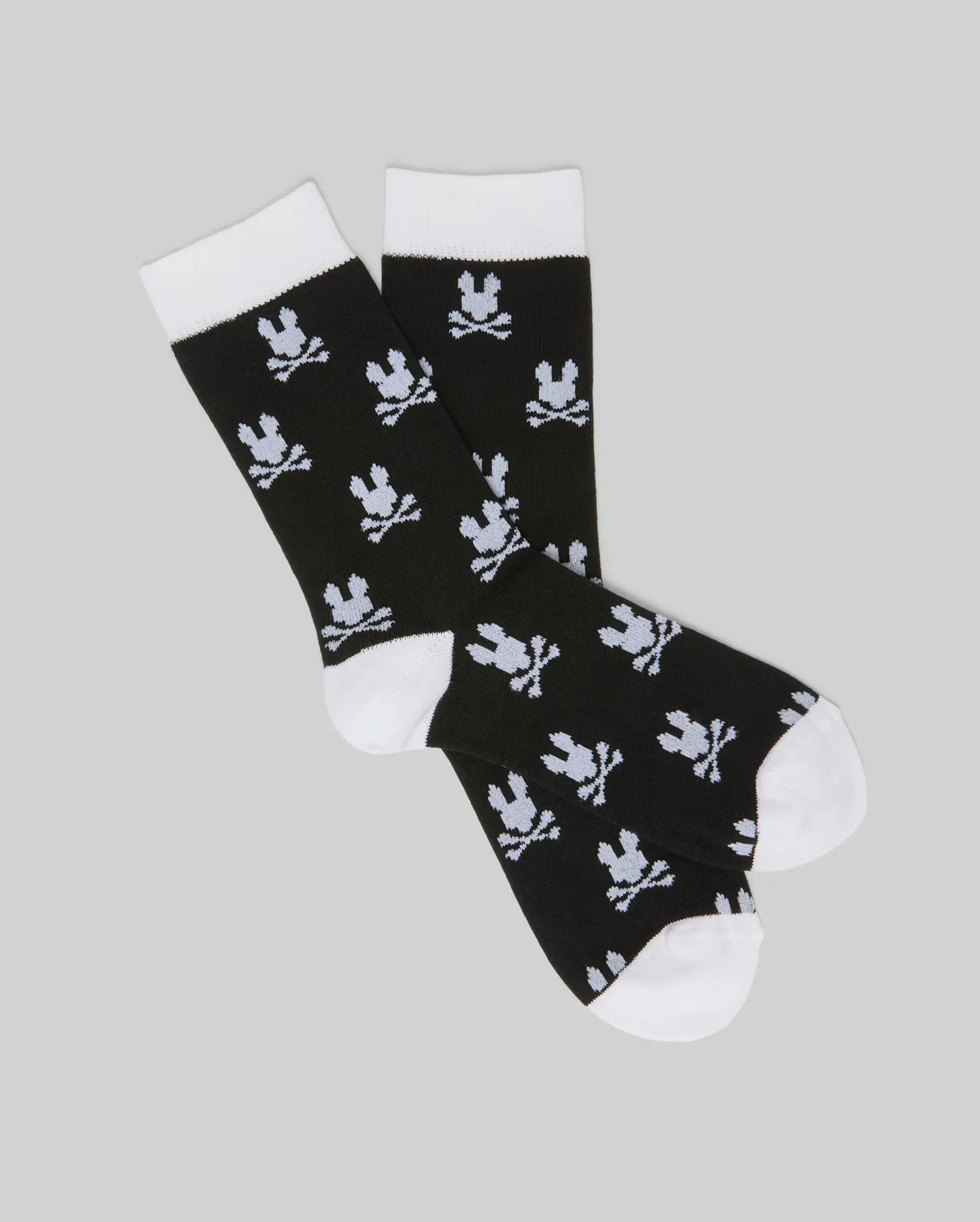 KIDS 2 PACK ALL OVER BUNNY DRESS SOCK - KO2200003 - Image 2