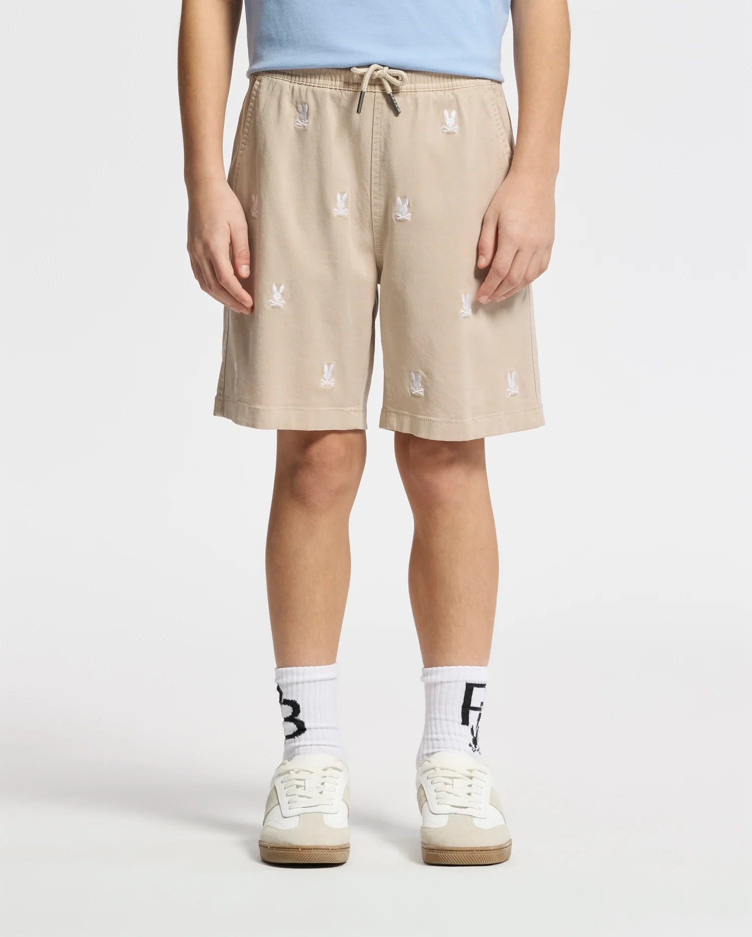 KIDS ALL OVER WILLIS STRETCH TENCEL SHORT - B0R559F200