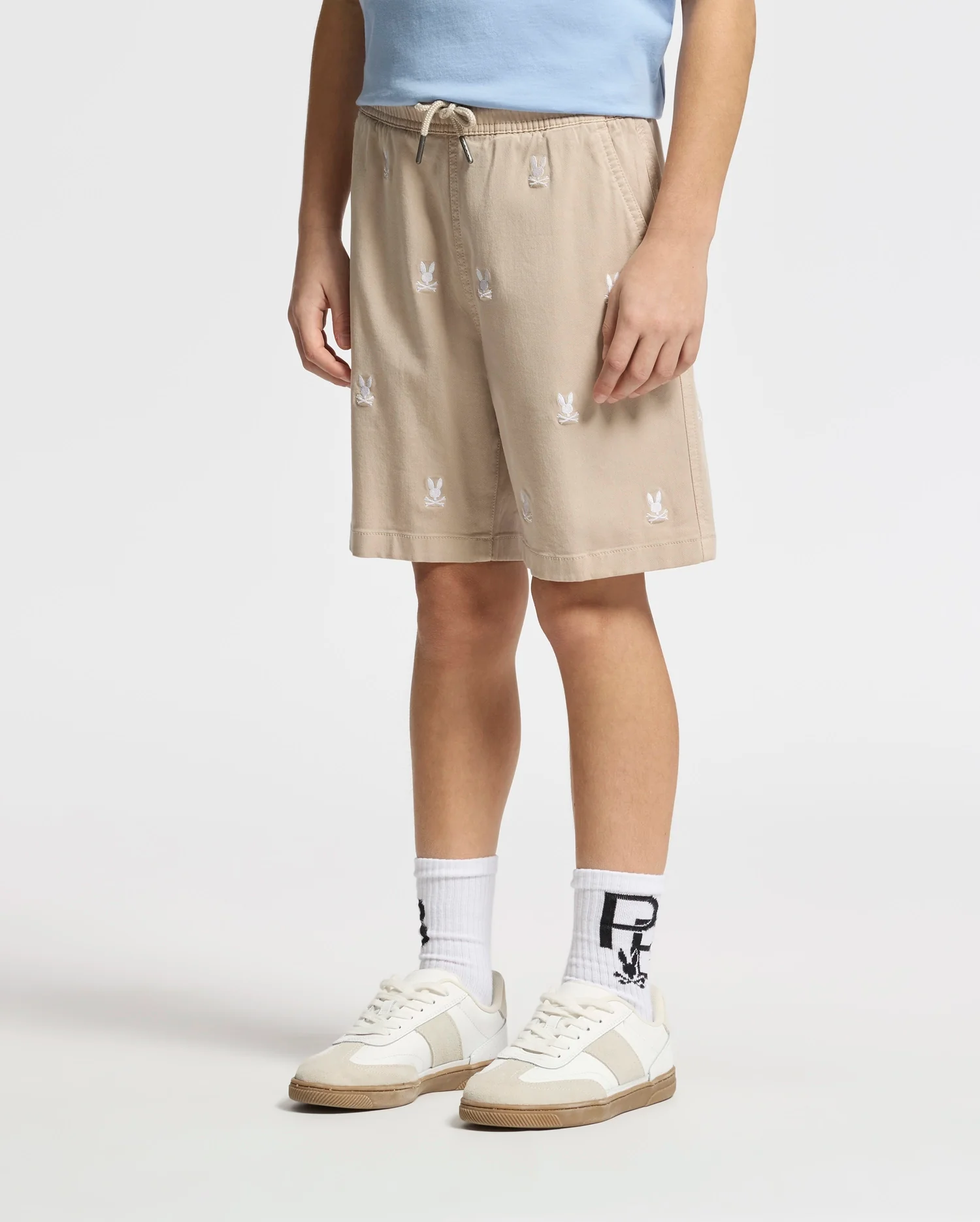 KIDS ALL OVER WILLIS STRETCH TENCEL SHORT - B0R559F200 - Image 6
