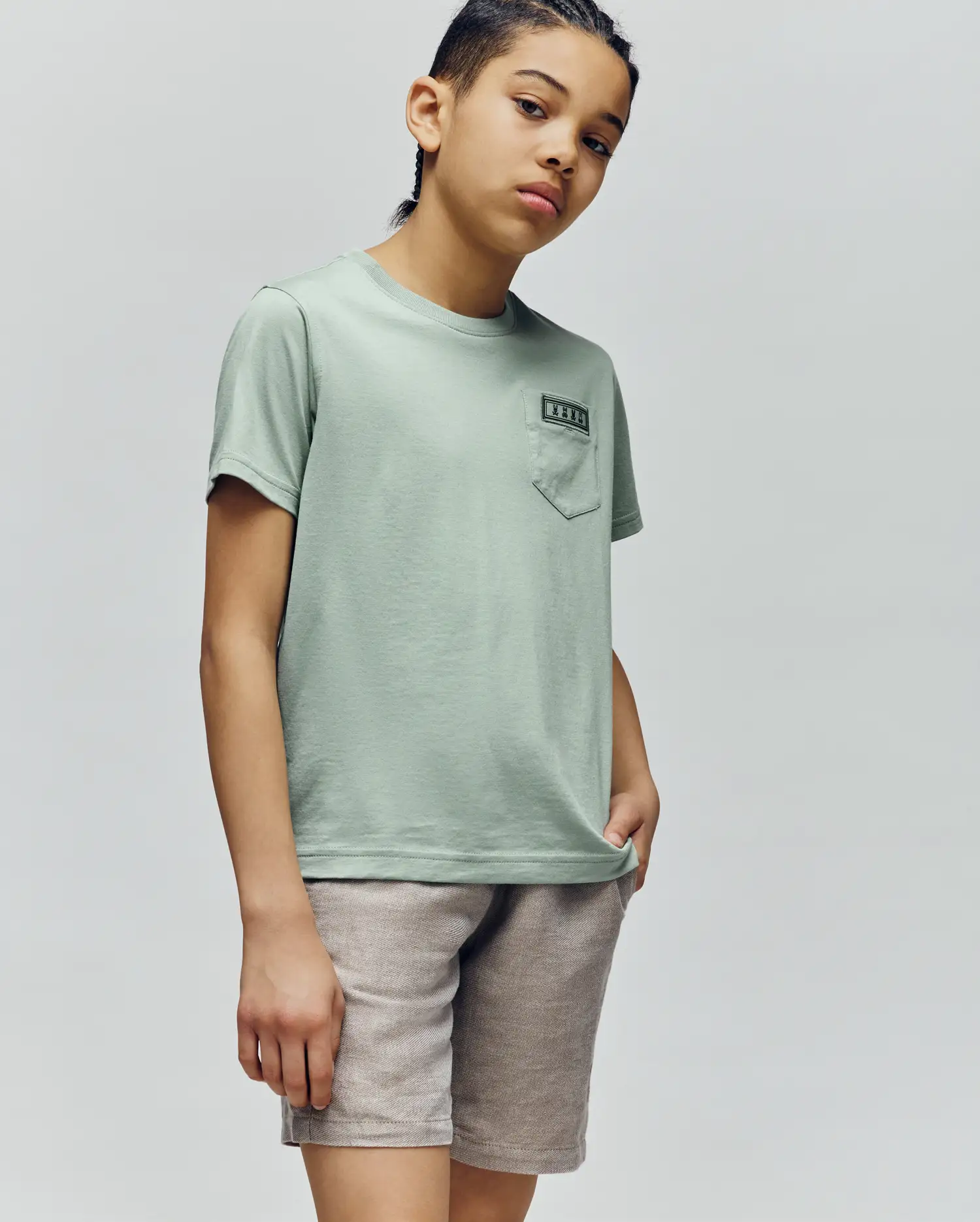 KIDS AXTON POCKET TEE - KT0200034