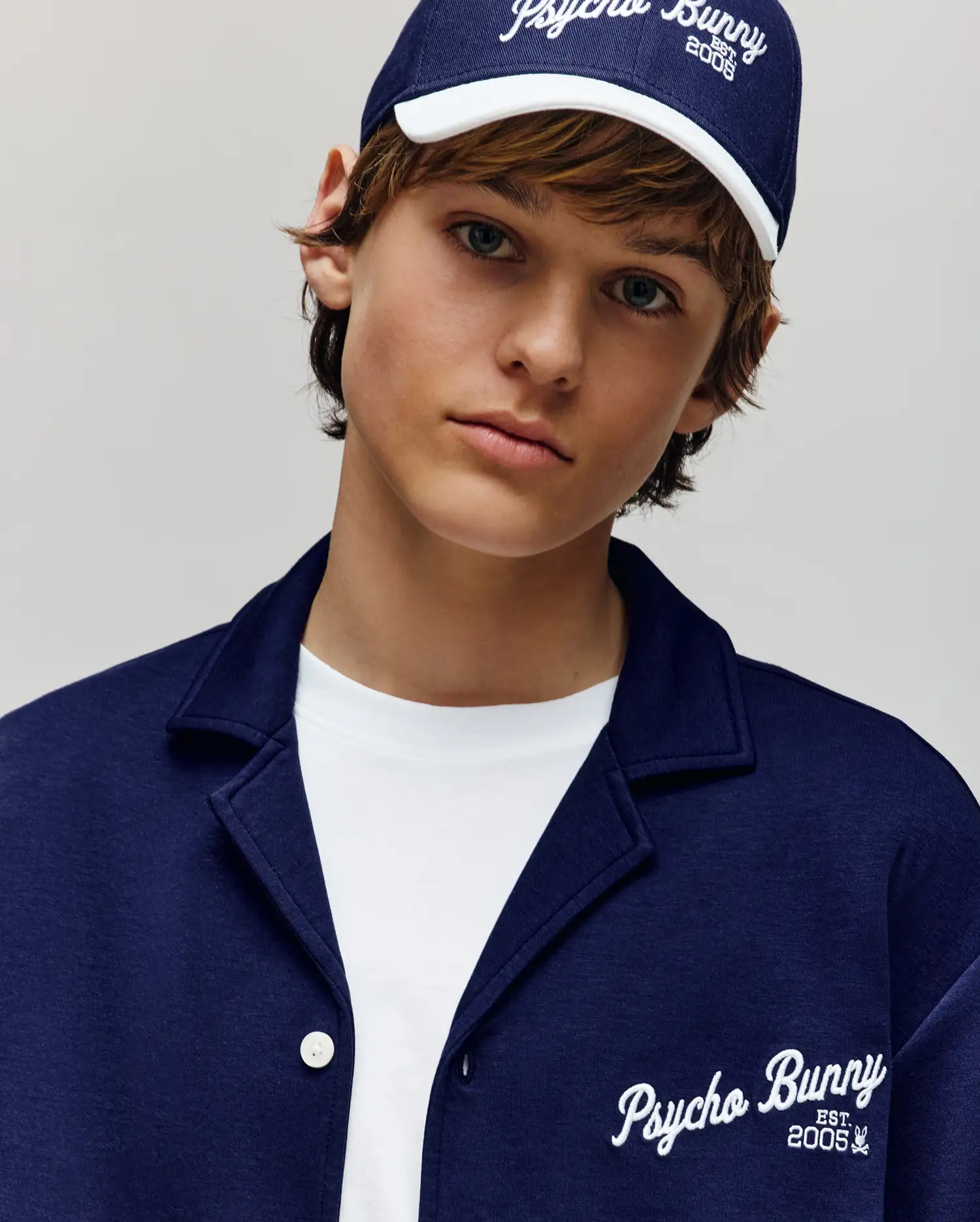 KIDS BASIL TAPED CAMP COLLAR SHIRT - KT0500007 - Image 2