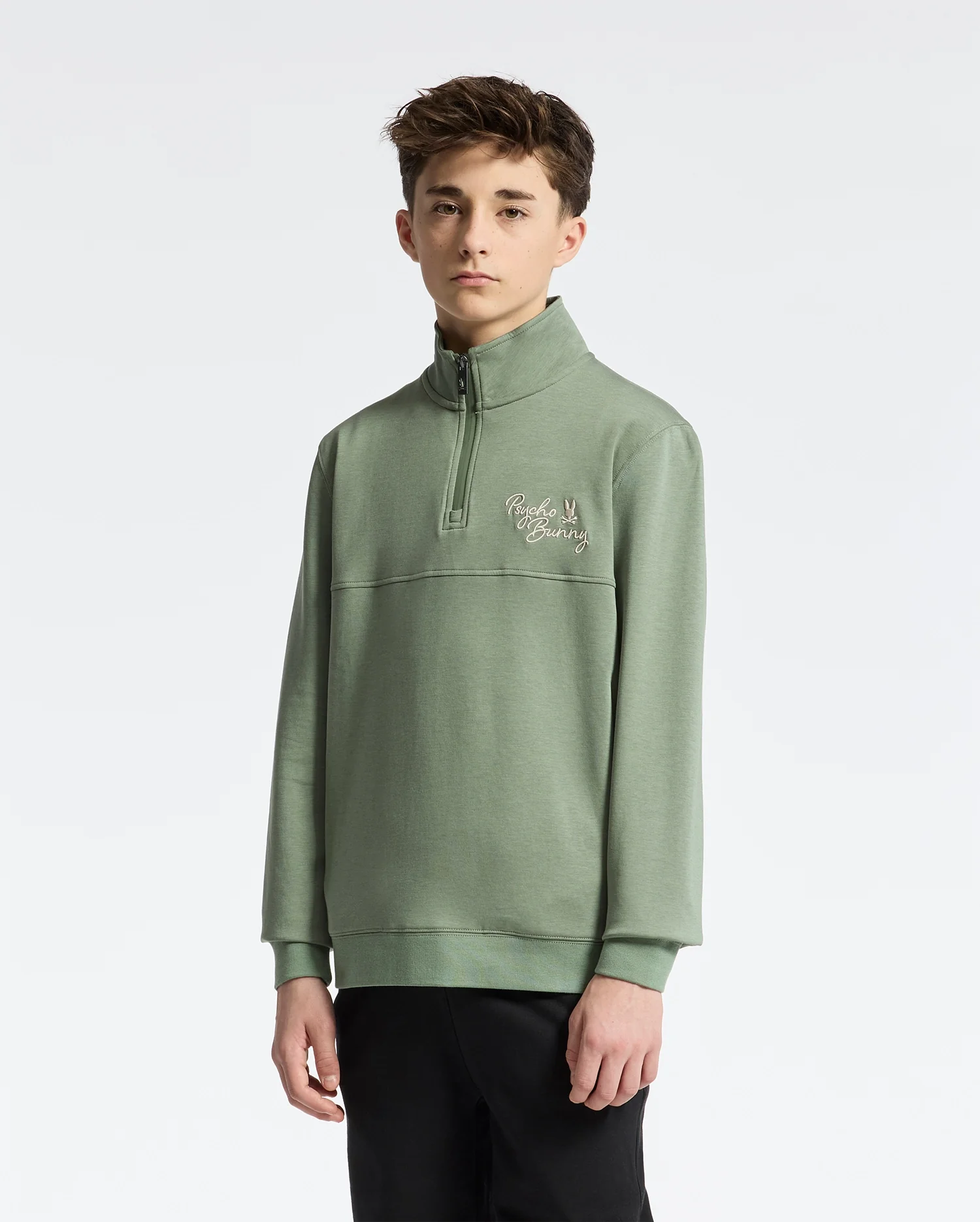 KIDS DESERT 1/4 MOCK ZIP - B0S488F200 - Image 4
