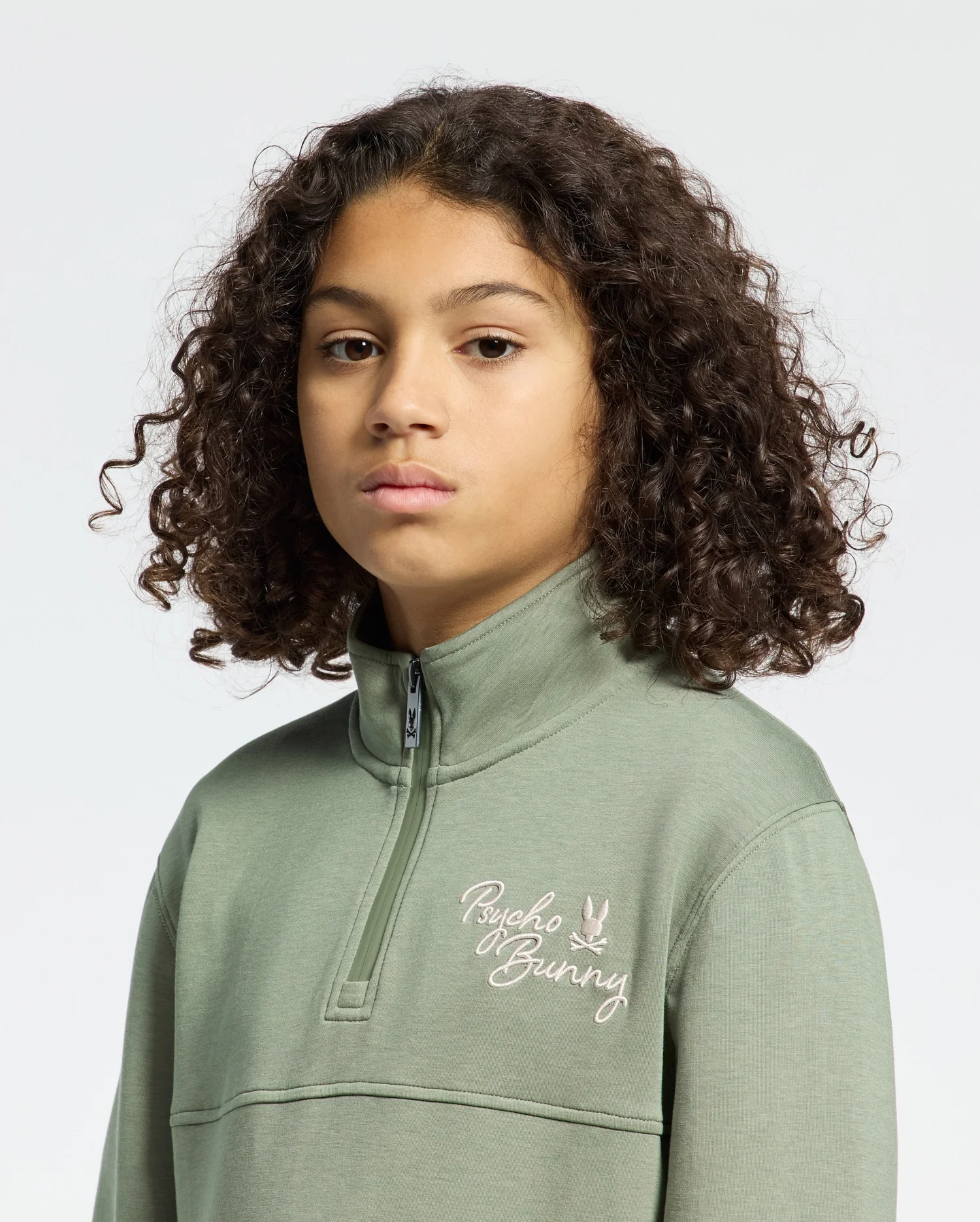 KIDS DESERT 1/4 MOCK ZIP - B0S488F200 - Image 9