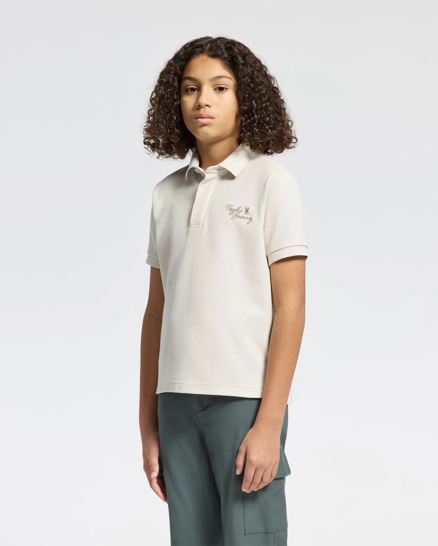 KIDS DESERT PIQUE POLO - B0K506F200 - Image 3