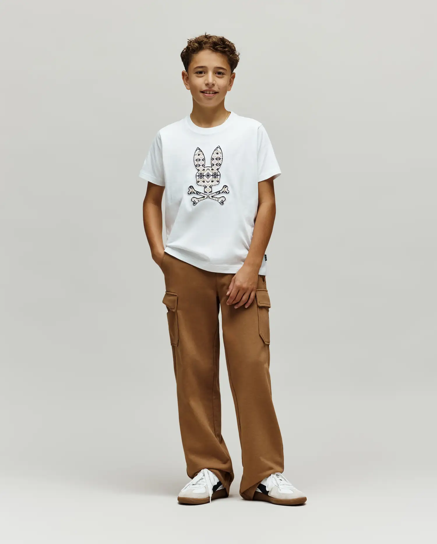 KIDS INDIGO FAIR ISLE GRAPHIC TEE - KT0200105 - Image 4