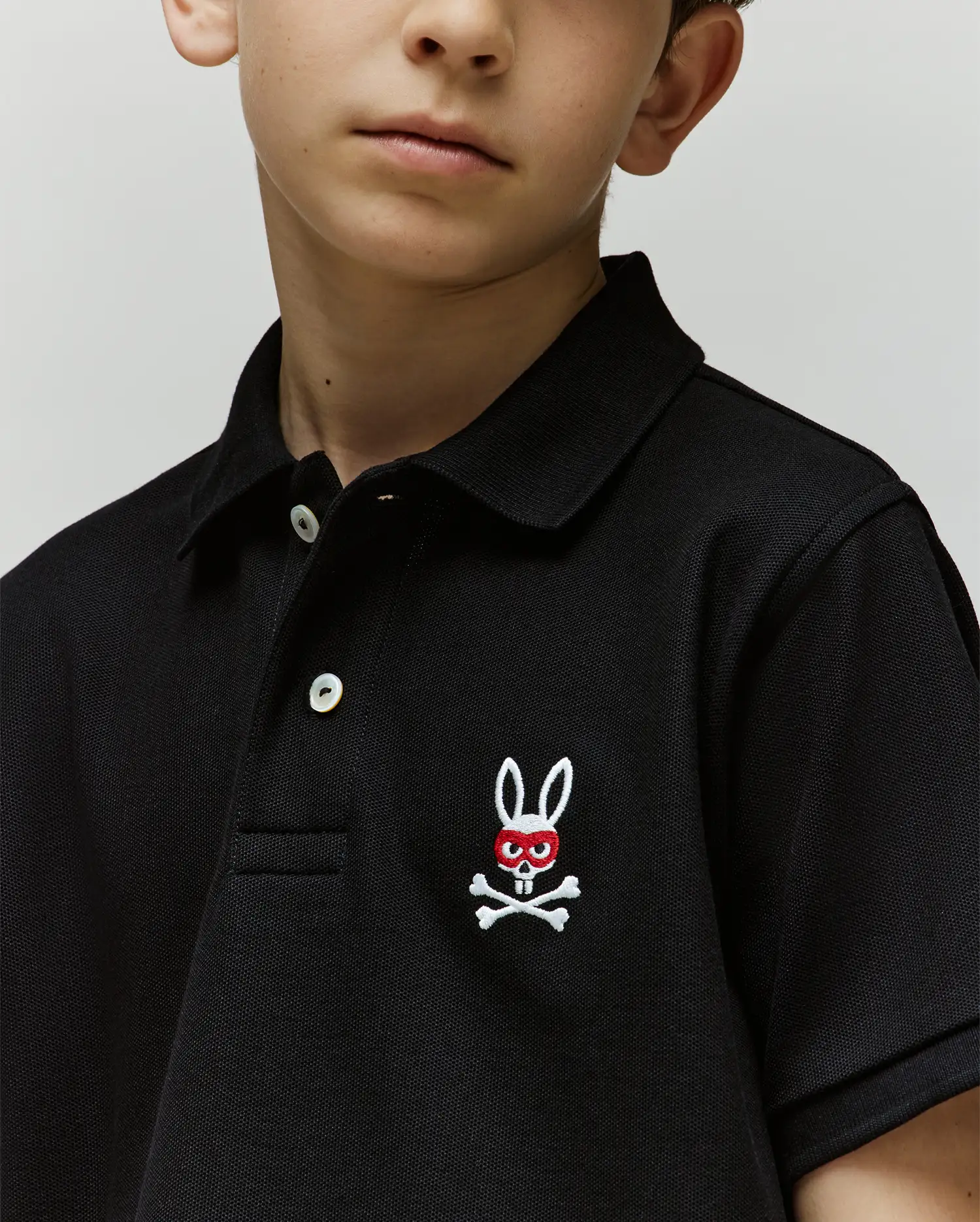 KIDS MISCHIEF BUNNY PIQUE POLO - KT0100018 - Image 2