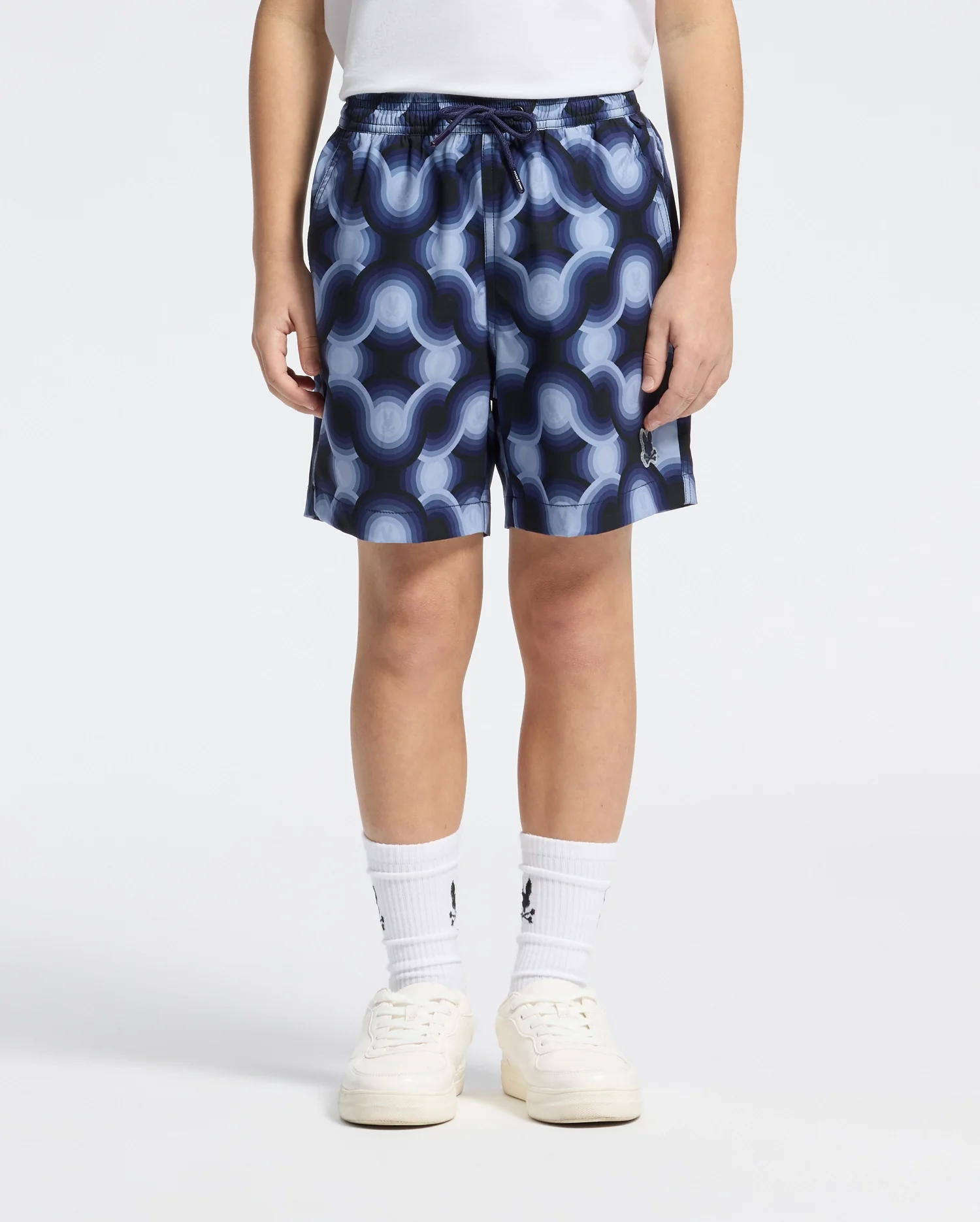 KIDS PAROS PRINTED SWIM TRUNK - B0W450F200