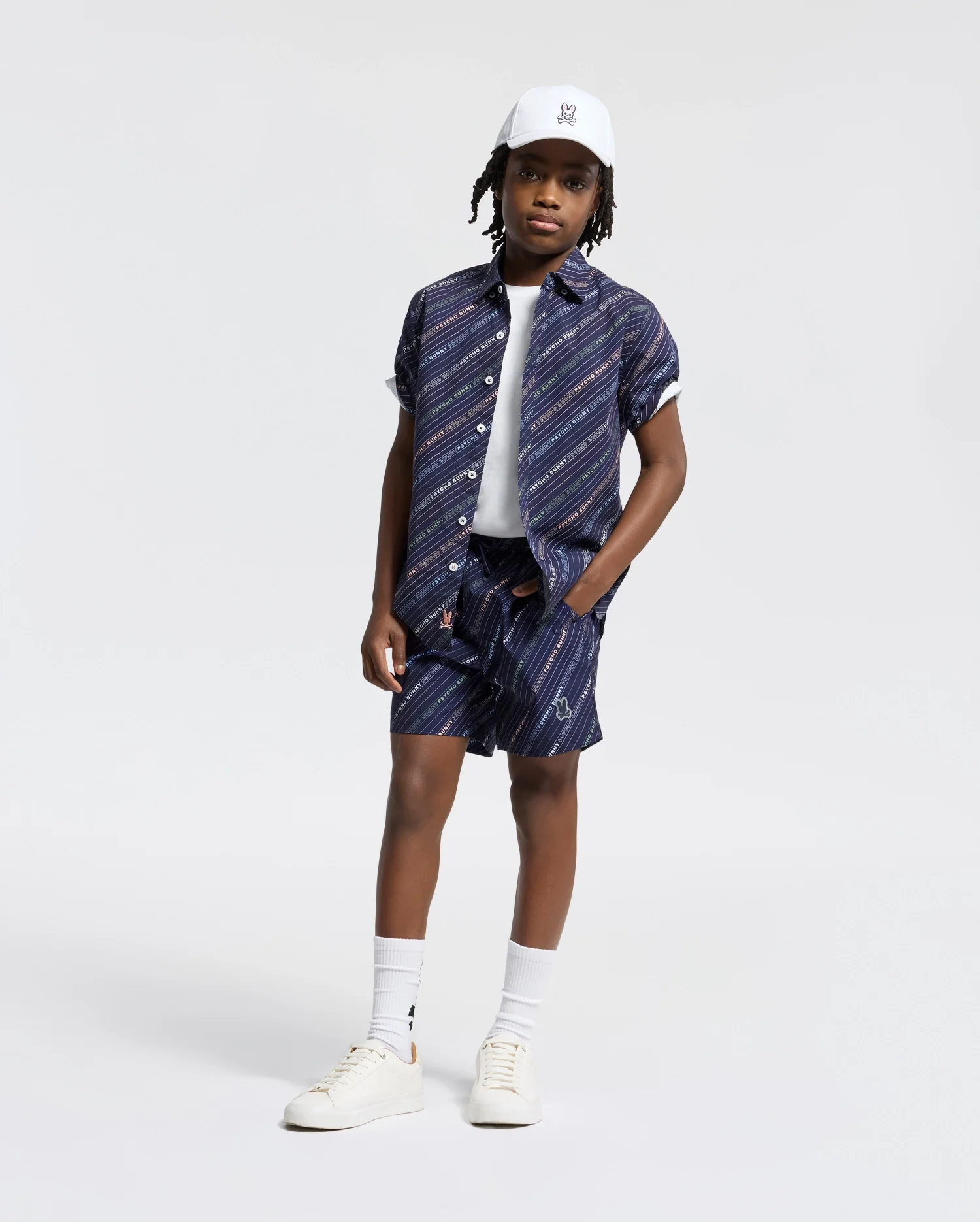 KIDS RENMARK STRETCH POPLIN WOVEN SHIRT - B0Q629F200 - Image 6