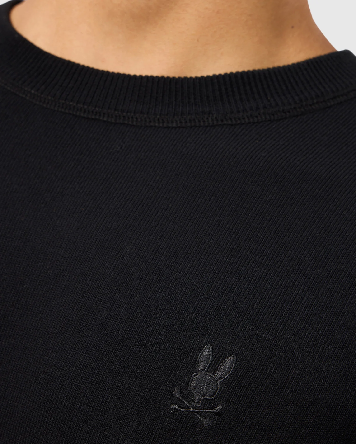 MENS BELMORE EXTRA FINE COTTON SWEATER - B6E832D200 - Image 3