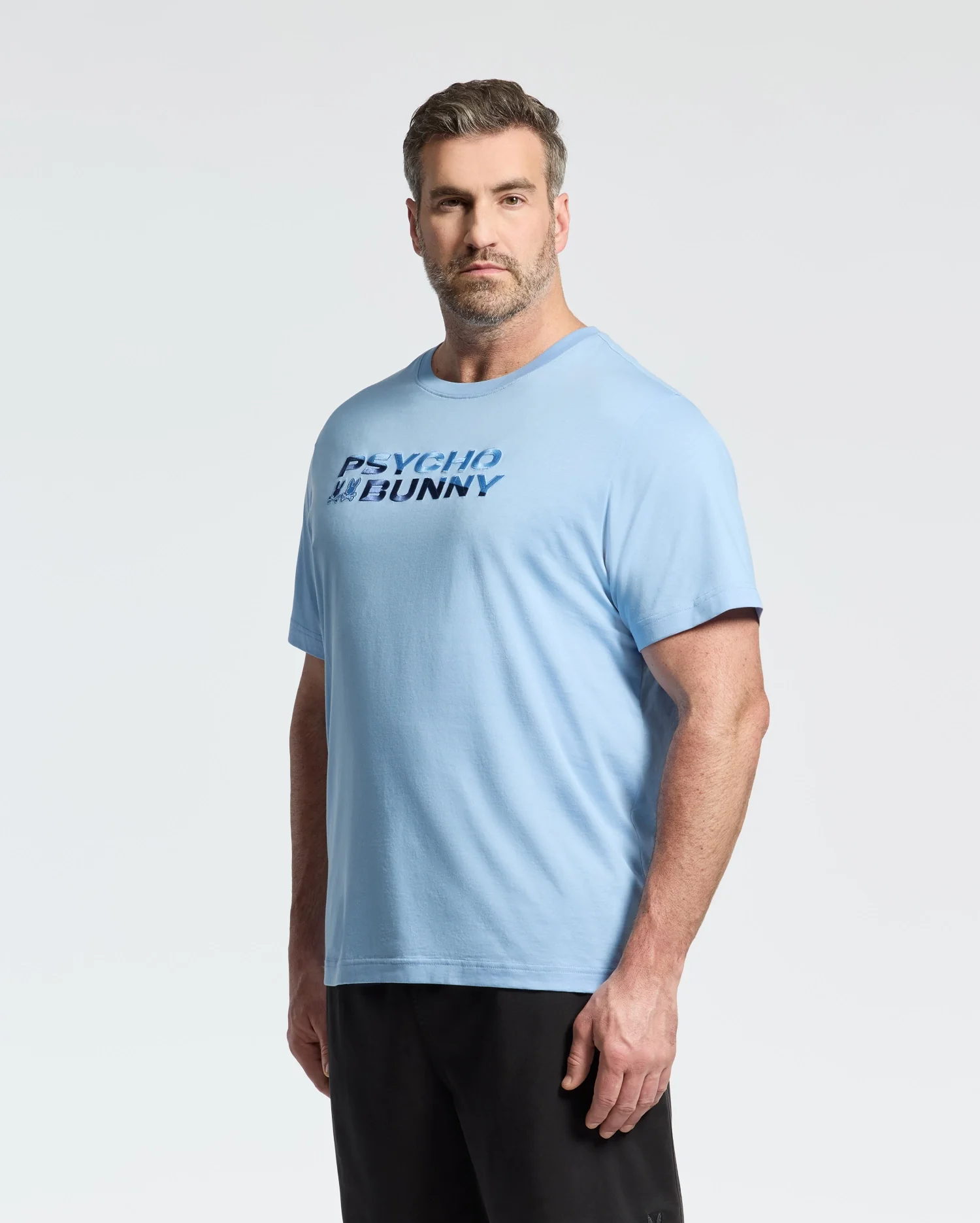 MENS BIG AND TALL BERNI EMBROIDERED WORDMARK GRAPHIC TEE - B9U417F200 - Image 4