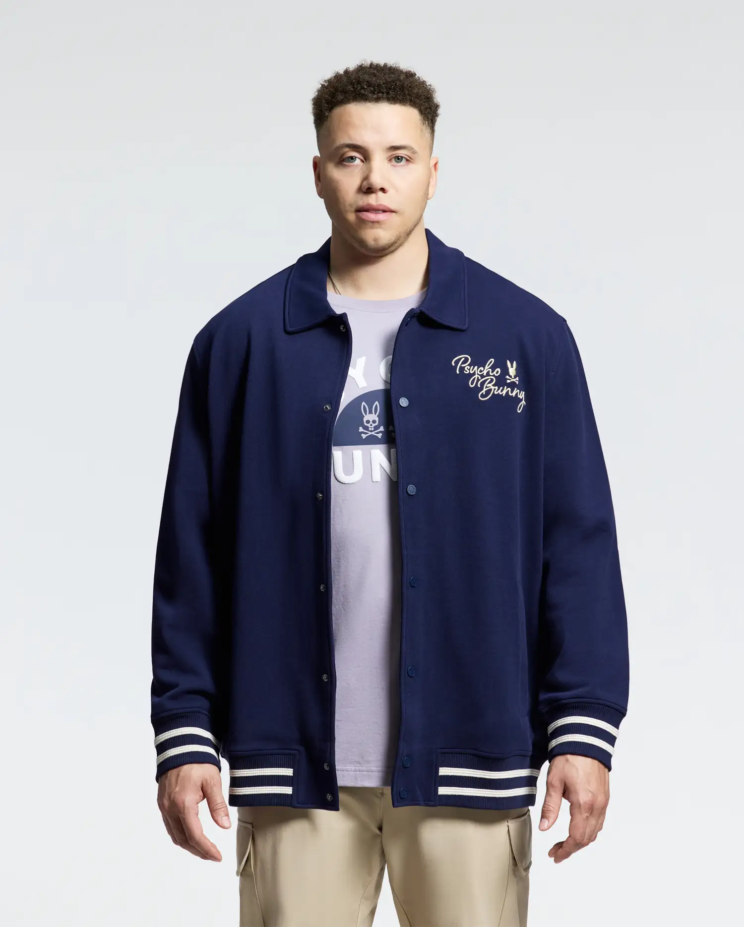 MENS BIG AND TALL DESERT COACH BOMBER JACKET - B9J428F200