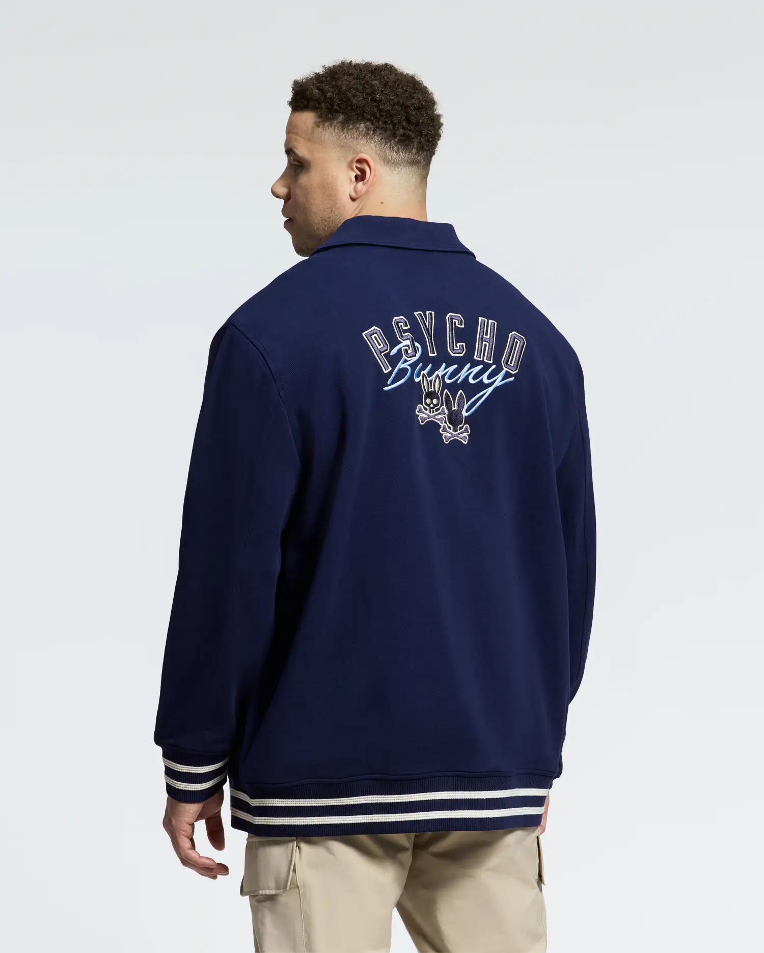 MENS BIG AND TALL DESERT COACH BOMBER JACKET - B9J428F200 - Image 4