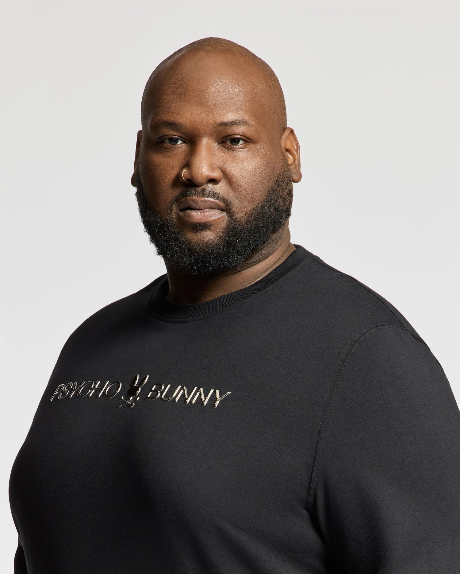 BIG AND TALL LAVATA FRENCH TERRY SWEATSHIRT - B9S159E200 - Image 3