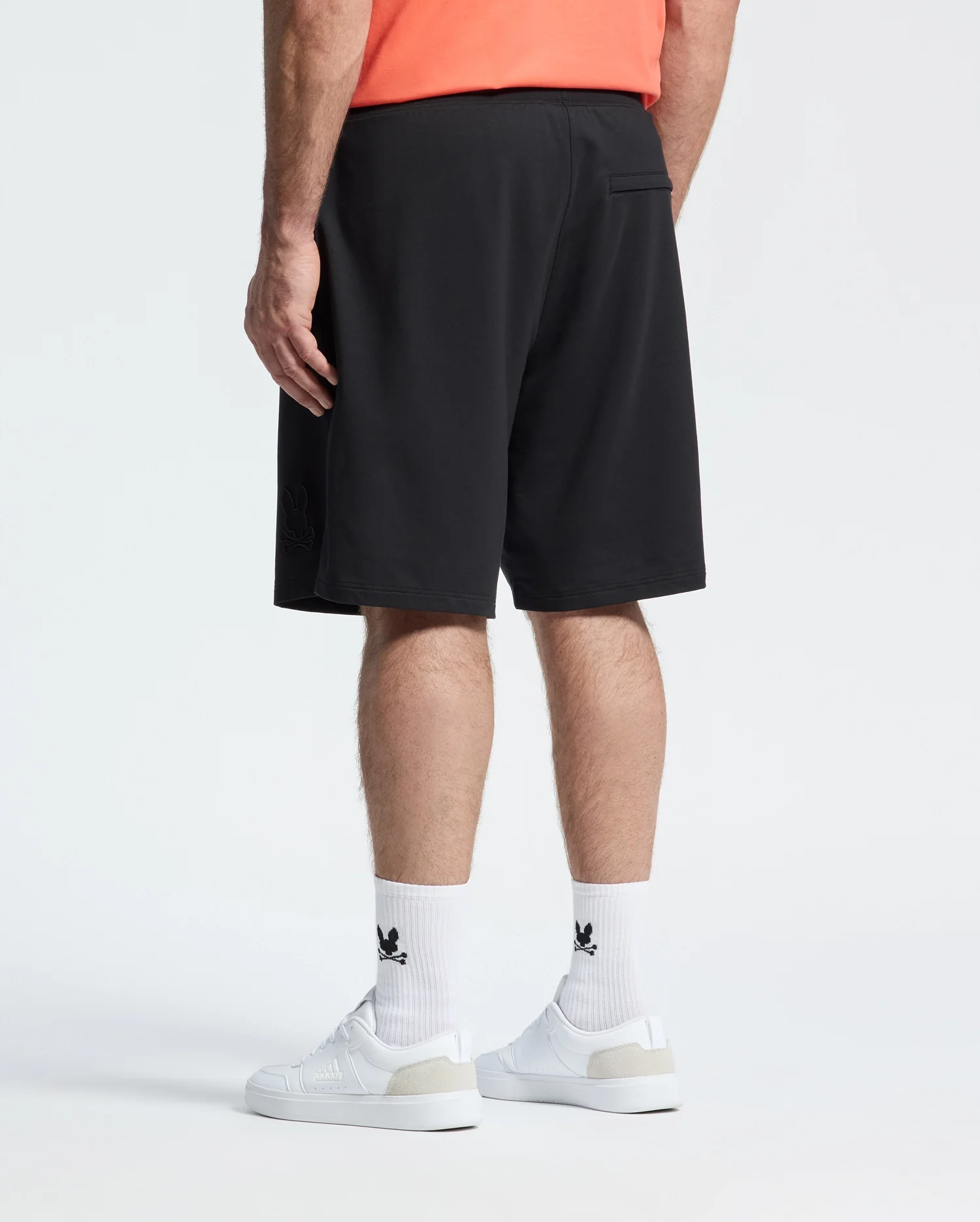 MENS BIG AND TALL LEVANZO FRENCH TERRY SWEATSHORT - B9R578F200 - Image 4