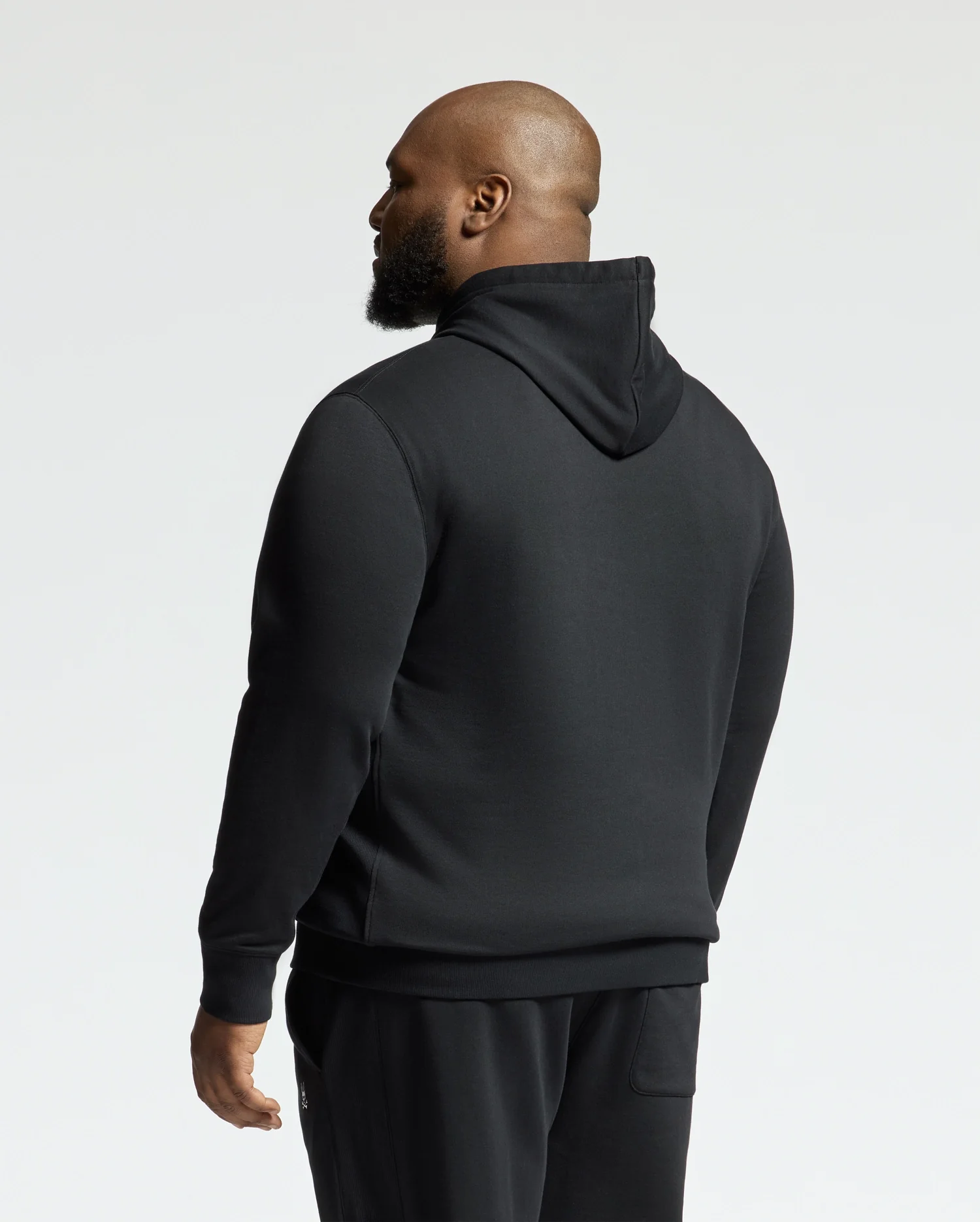 MENS BIG AND TALL LEVY ESSENTIAL FLEECE HOODIE - B9H859D200 - Image 5