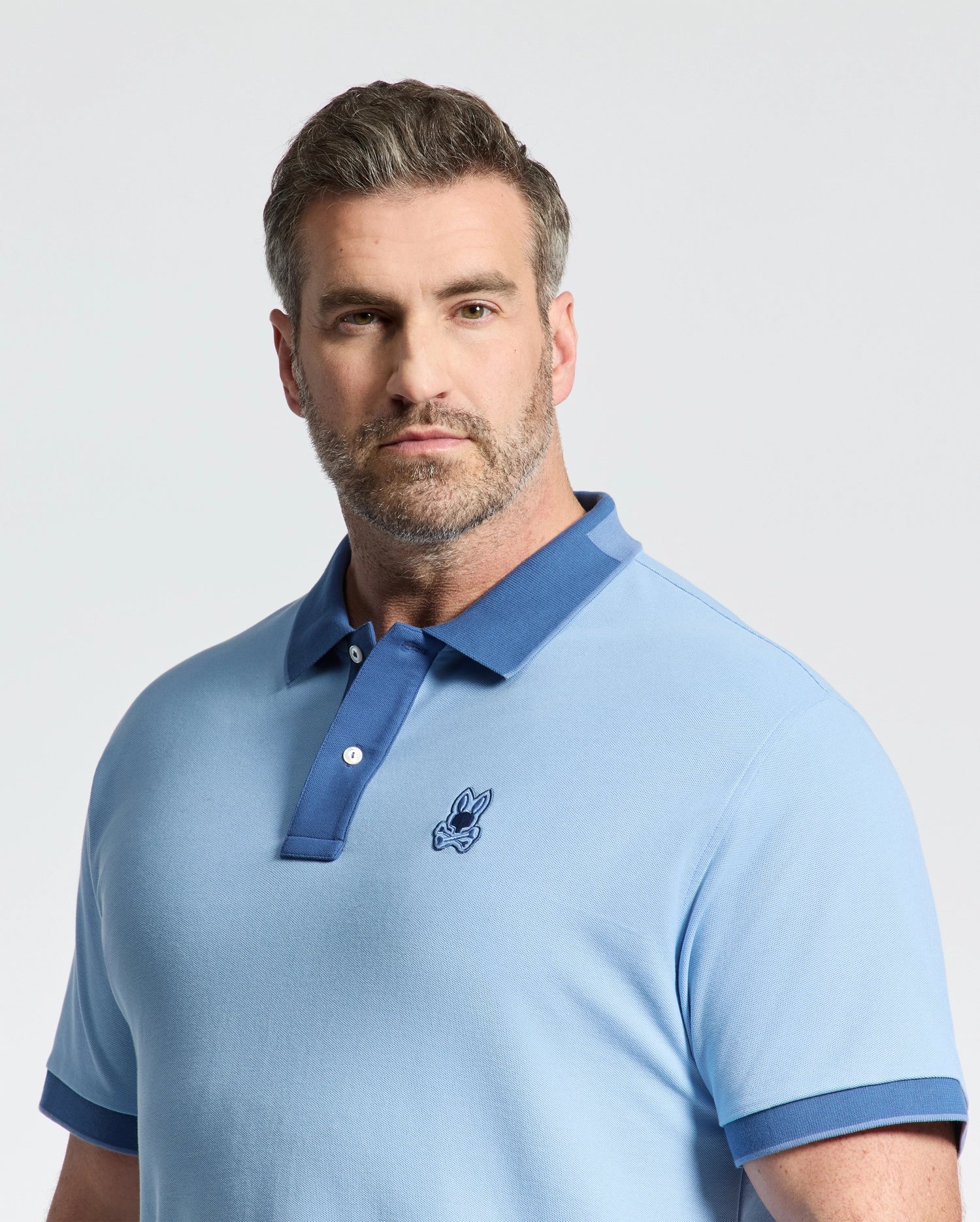 MENS BIG AND TALL NEW CASTLE PIQUE POLO - B9K487F200 - Image 2