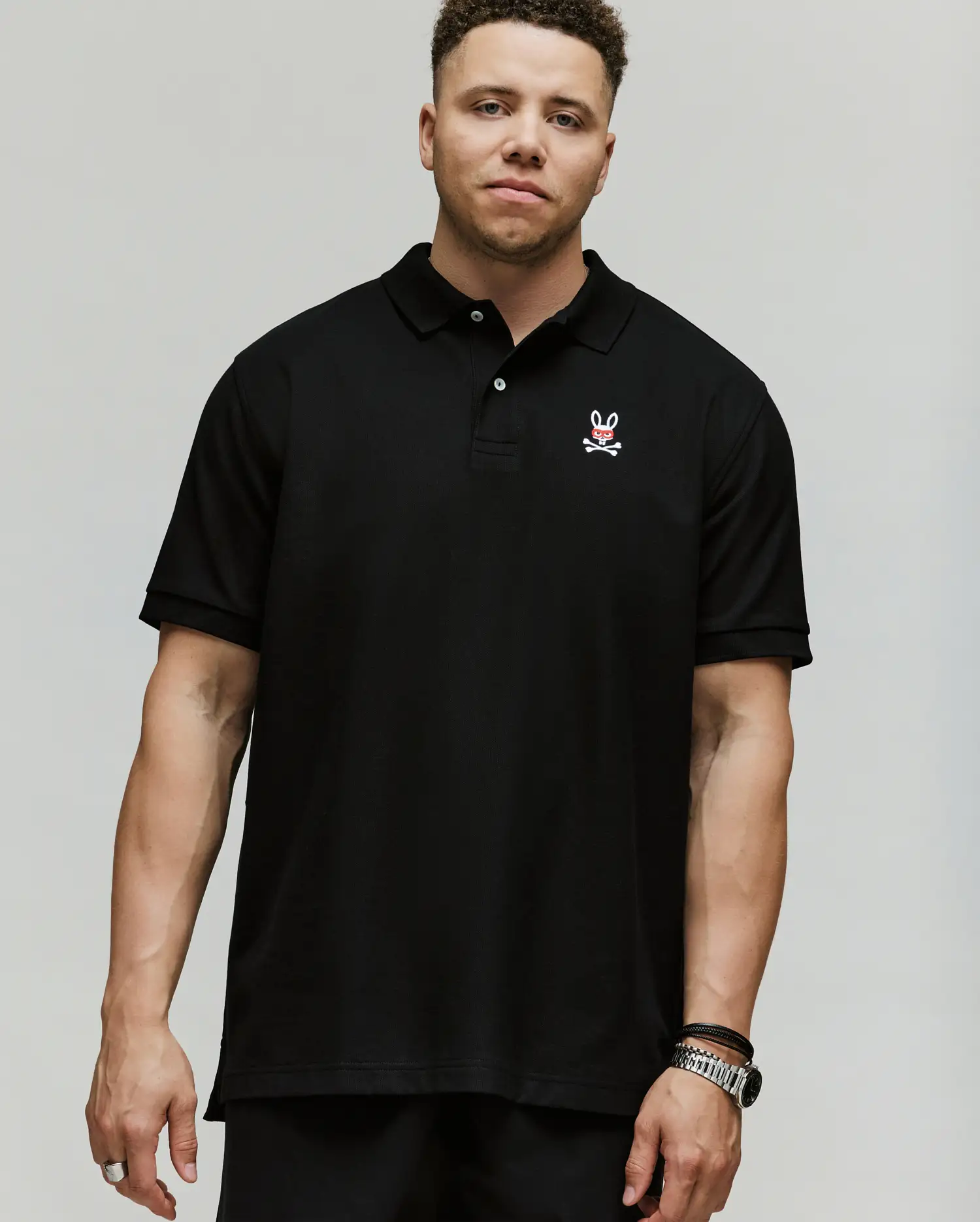 MENS BIG & TALL MISCHIEF PIQUE POLO - BT0100006