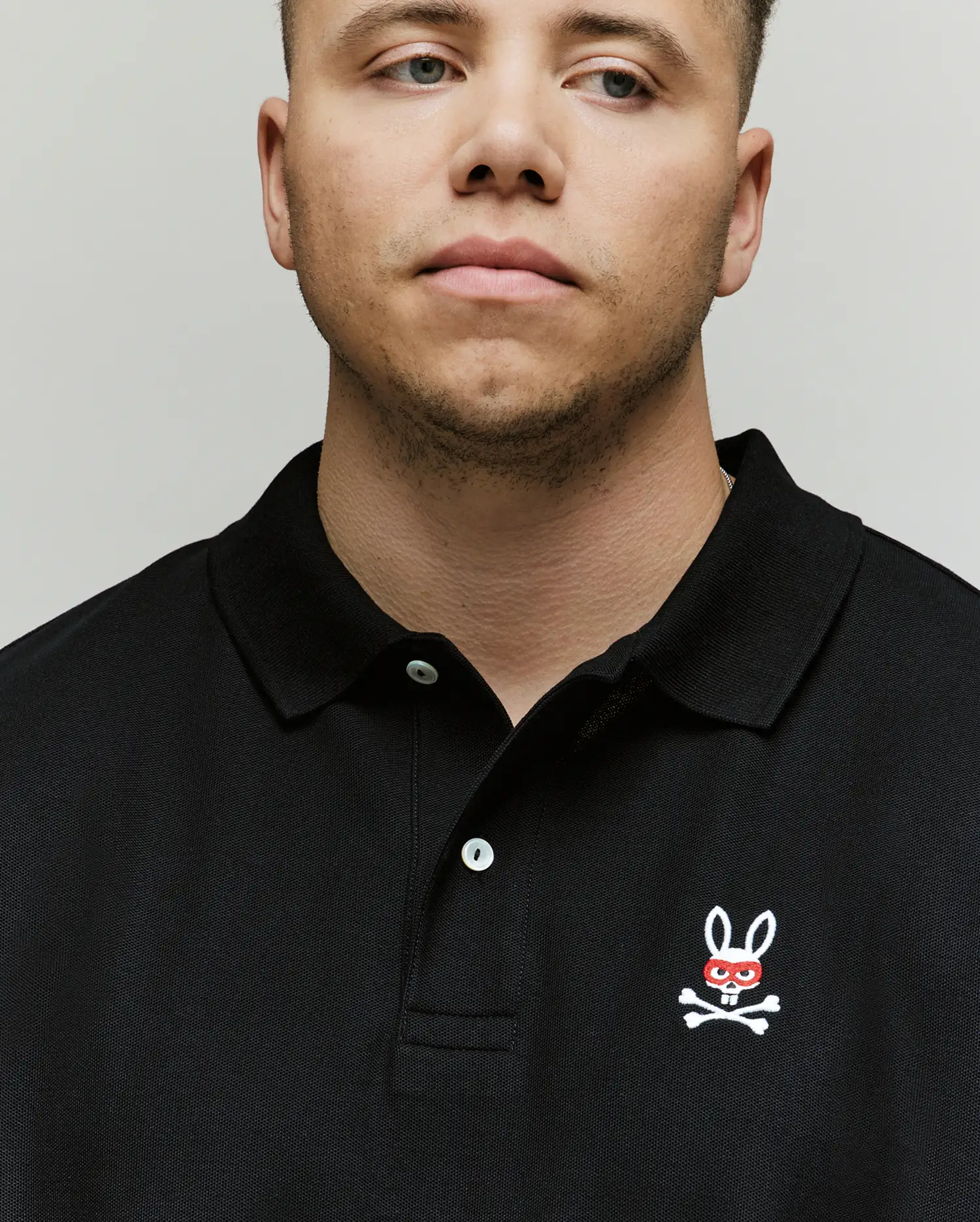 MENS BIG & TALL MISCHIEF PIQUE POLO - BT0100006 - Image 2