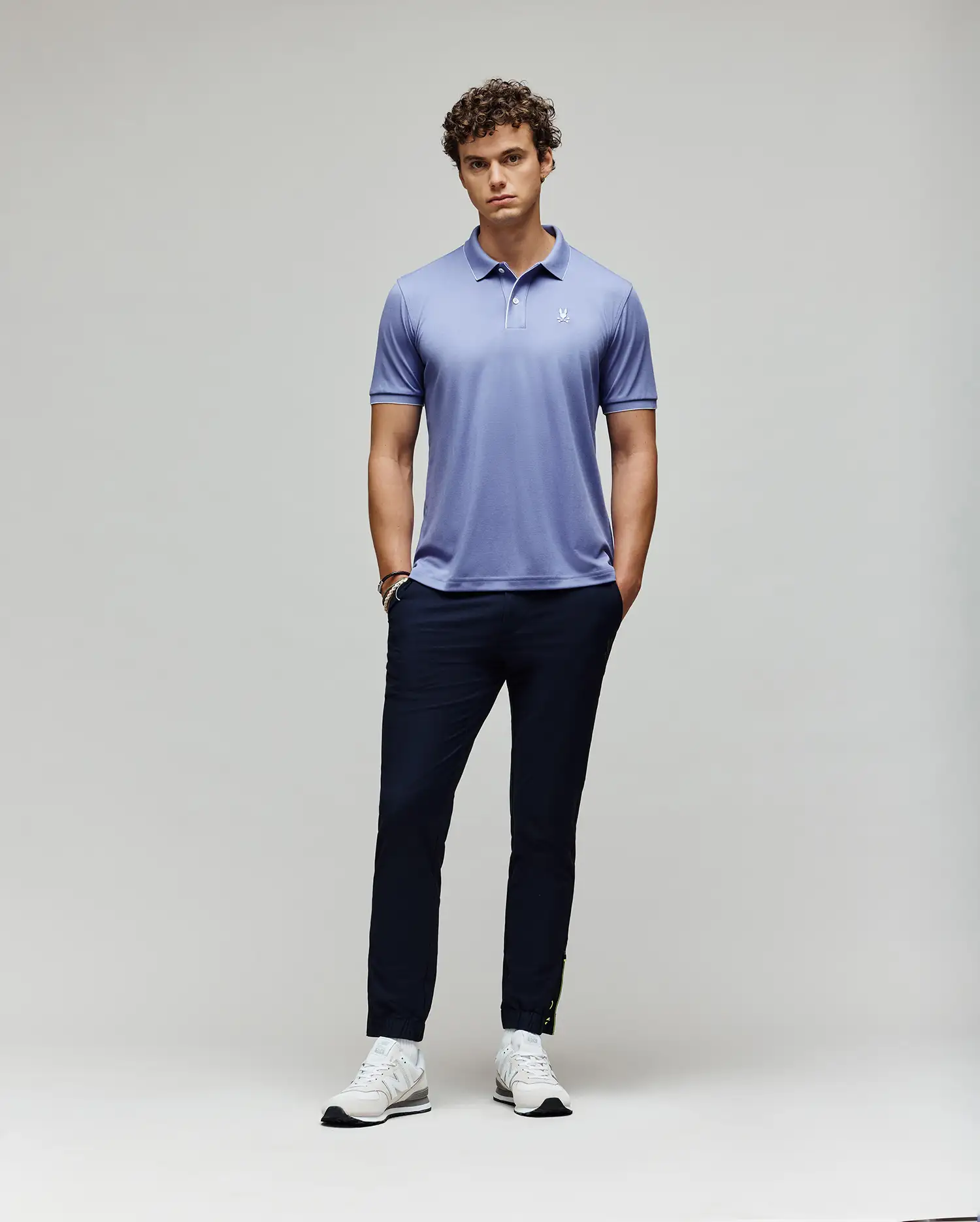 MENS BRYCE PERFORMANCE PIQUE POLO SHIRT - B6K486F200 - Image 4