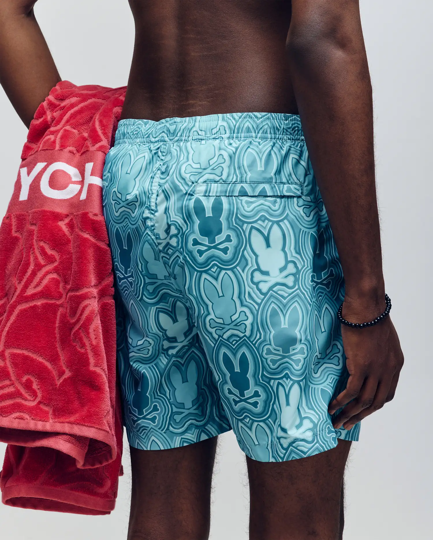 MENS CHUCK ALL OVER PRINT LIGHTWEIGHT SWIM TRUNK - MB1000003 - Image 3