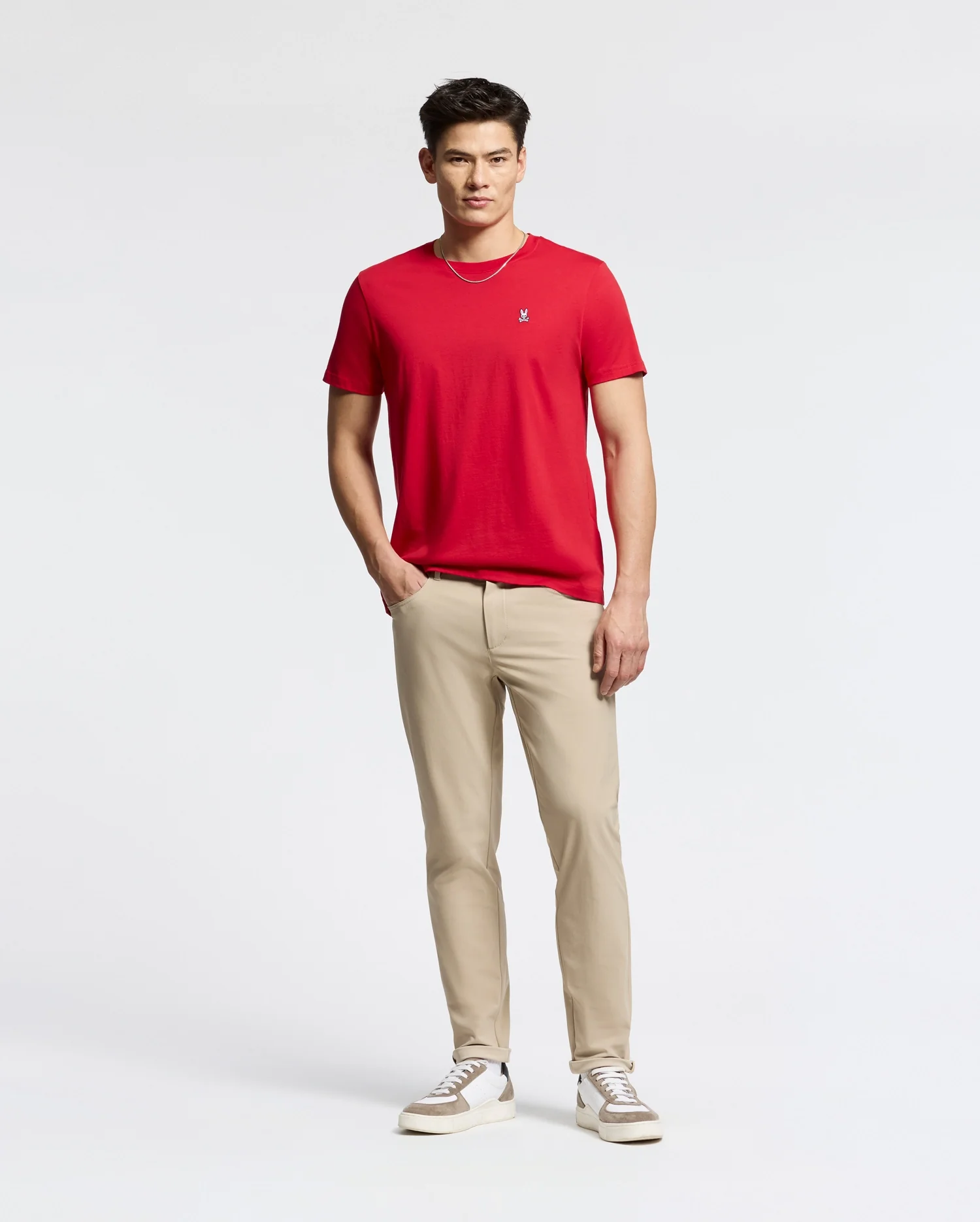 MENS CLASSIC CREW NECK TEE - B6U014CRPC - Image 7