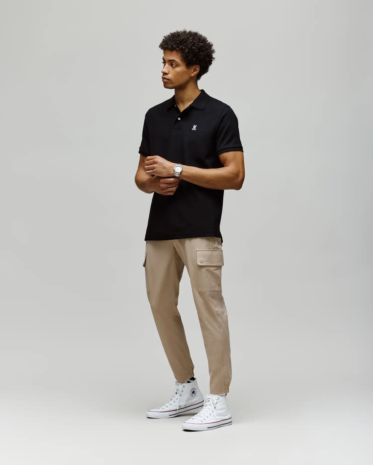 MENS CLASSIC PIQUE POLO SHIRT - B6K001ARPC - Image 5