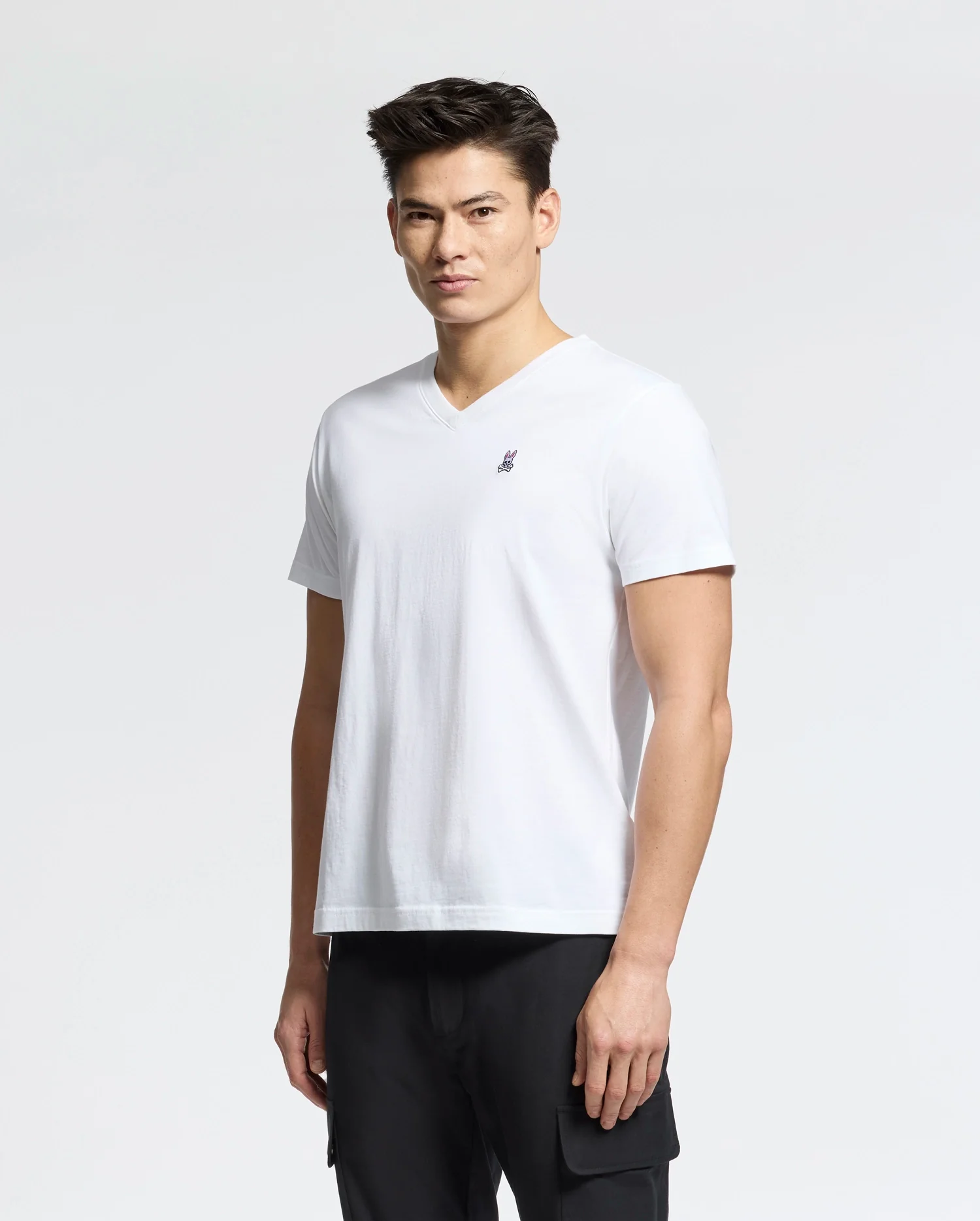 MENS CLASSIC V NECK TEE - B6U100ARPC - Image 5