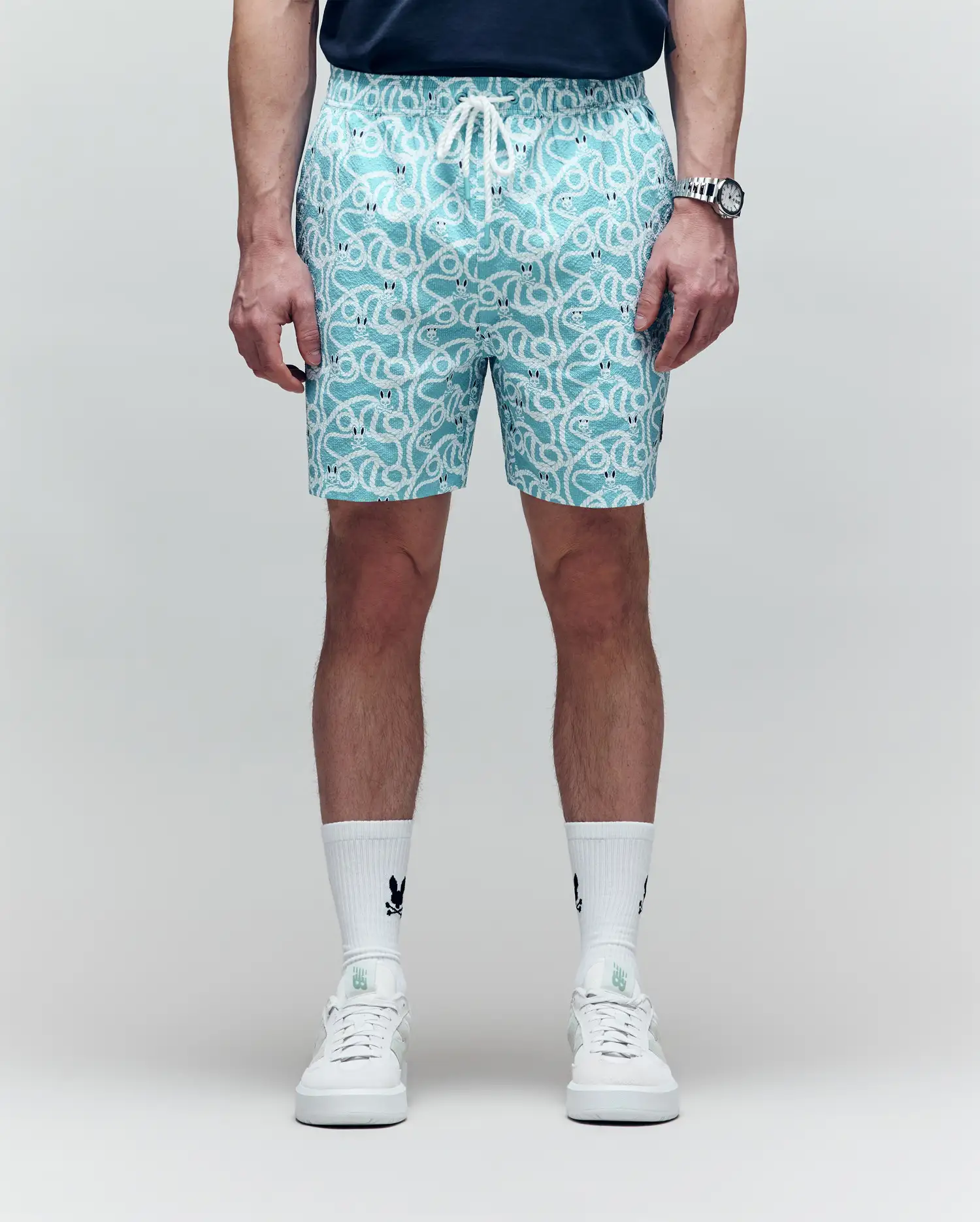 MENS CYRUS ALL OVER PRINT SWIM TRUNK - MB1000004