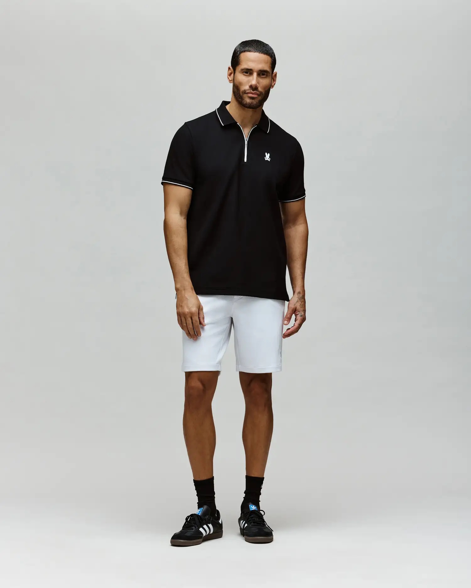 MENS DANE ZIP PIQUE POLO - MT0100103 - Image 3