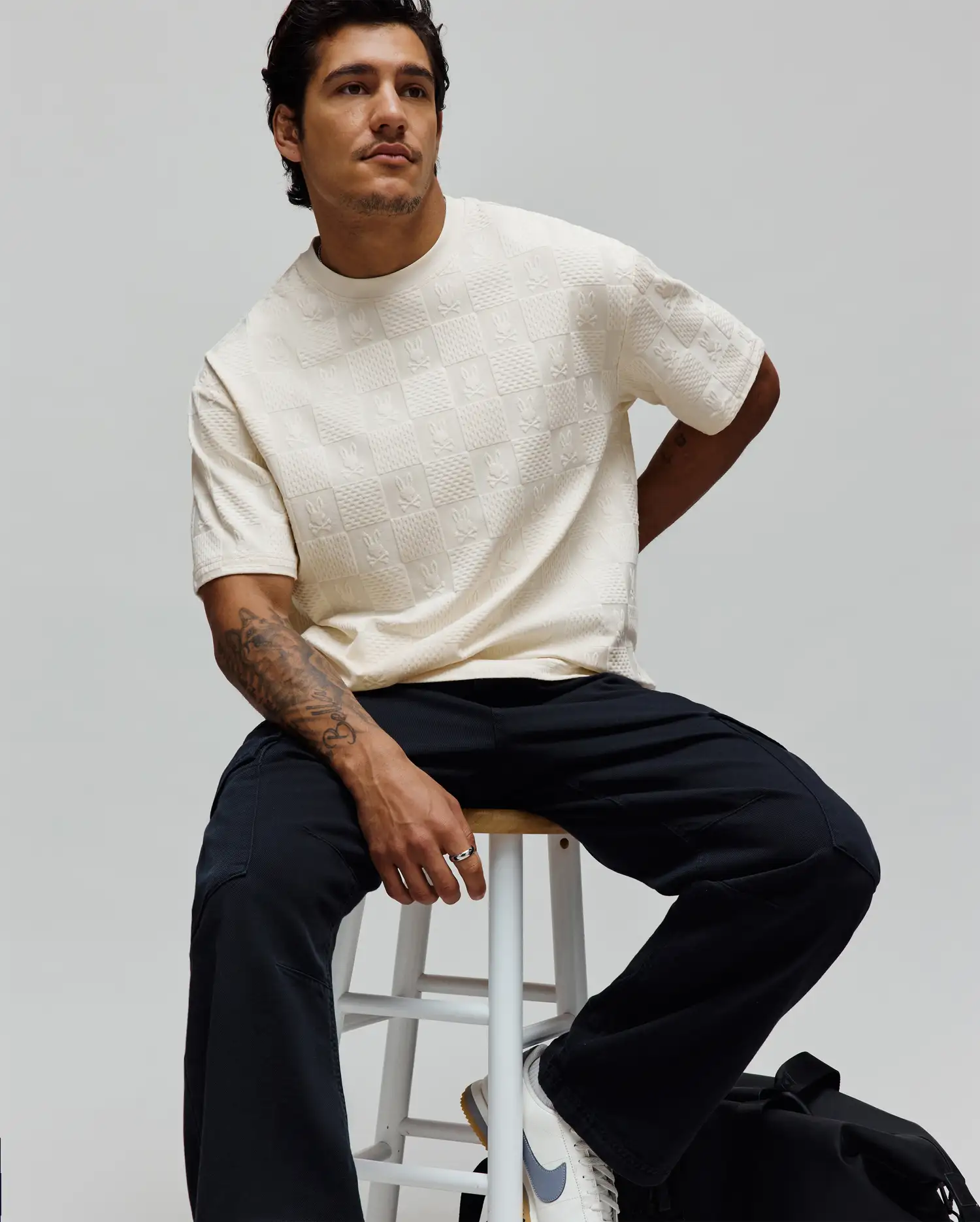 MENS DUSTIN OVERSIZED TEE - MT0200203