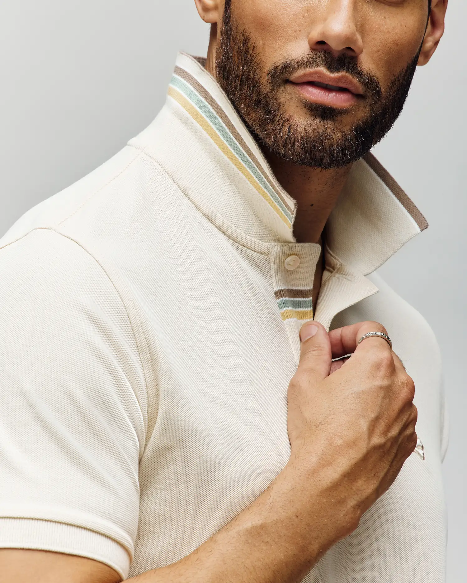 MENS FENLEY PIQUE POLO - MT0100009 - Image 3