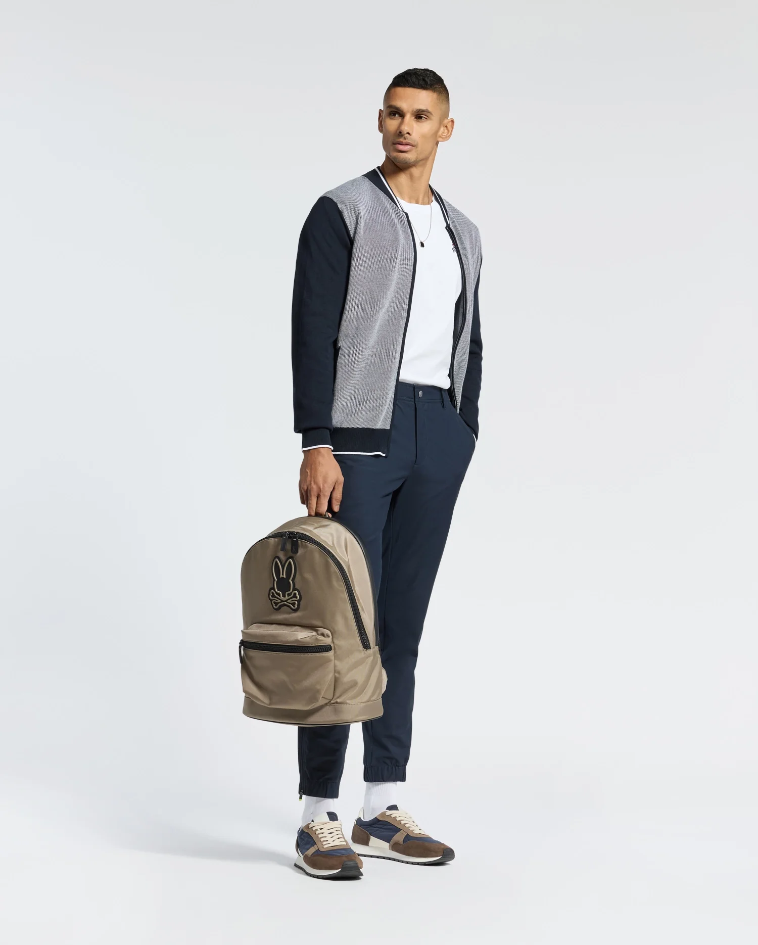 MENS HECTOR KNIT BOMBER - B6E577F200 - Image 6