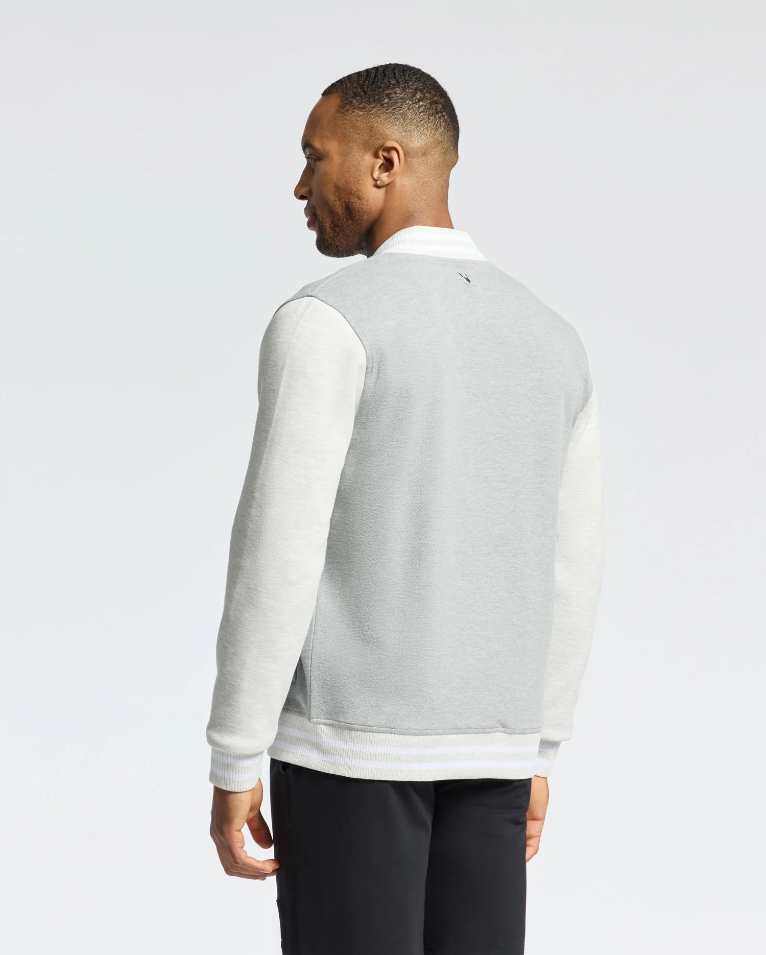 MENS HYDRA COLOR BLOCK KNIT BOMBER - B6J455F200 - Image 4
