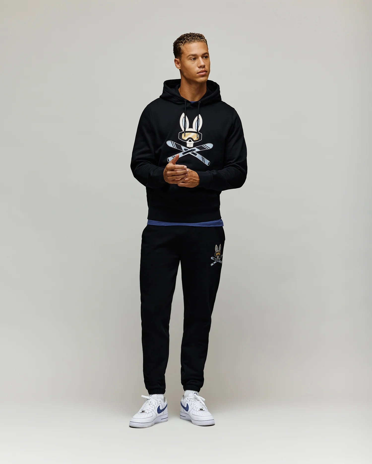 MENS INDIGO SKI BUNNY SWEATPANT - MB0800038 - Image 5