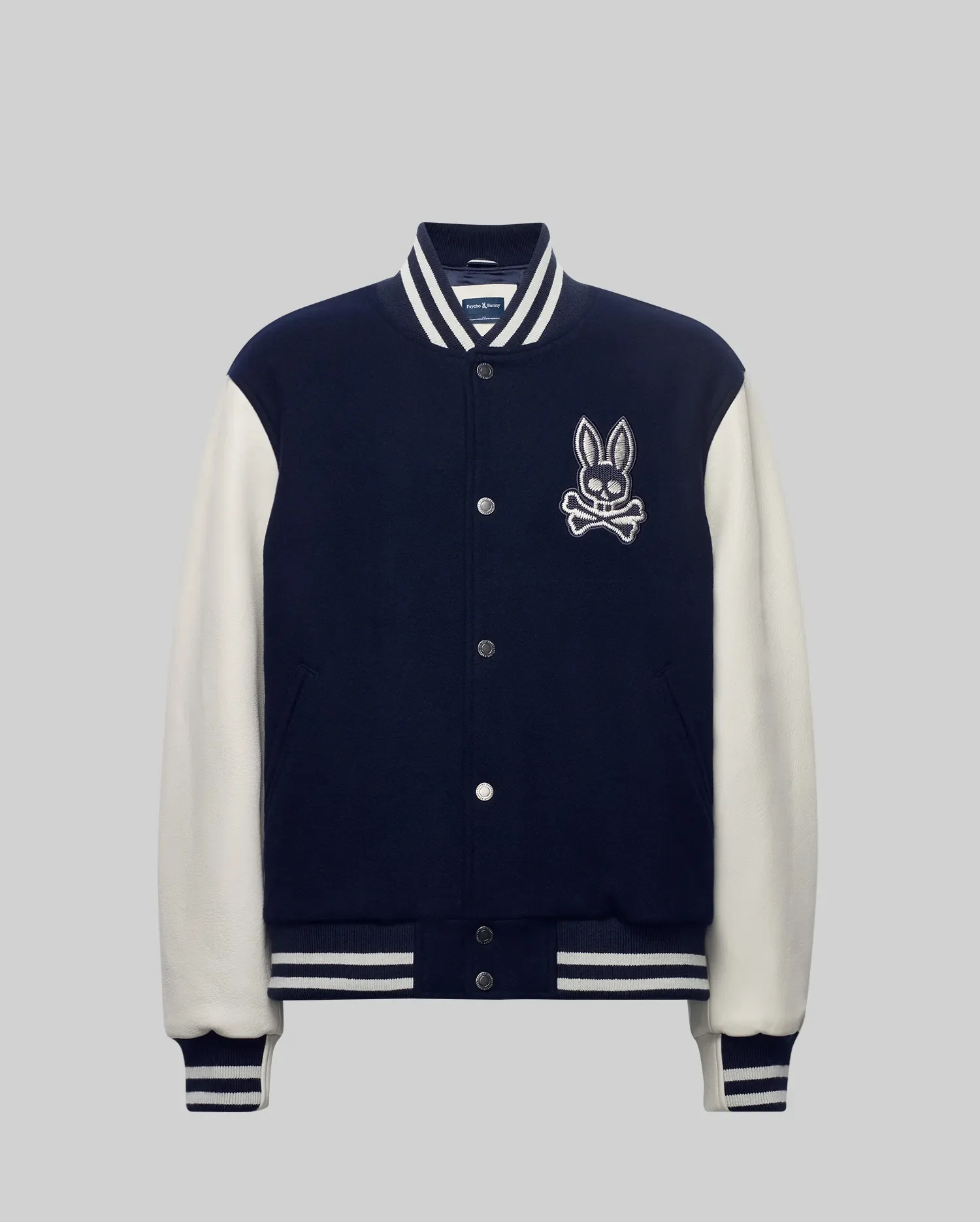 MENS JACOB LEATHER BOMBER - MO1100016 - Image 6