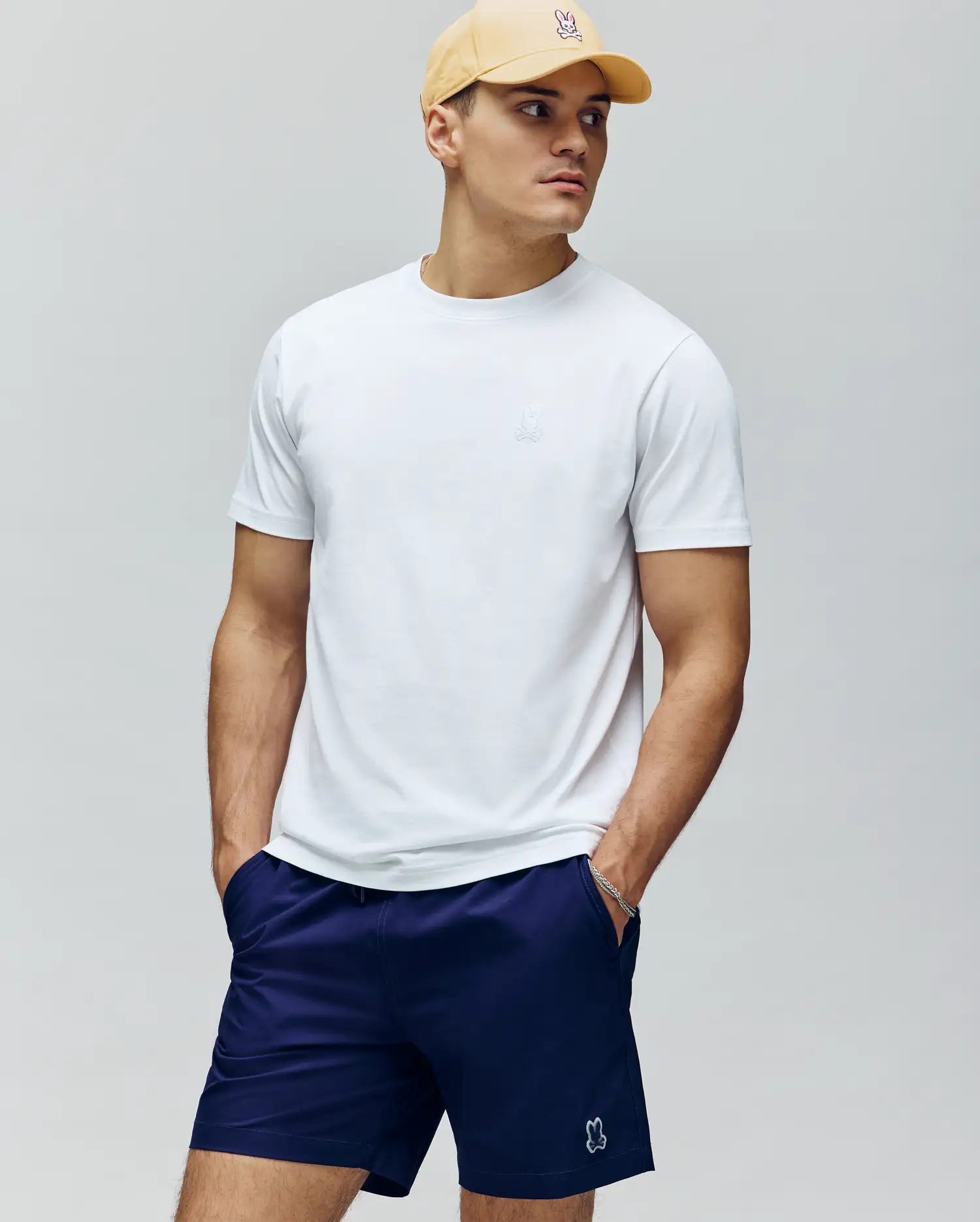MENS JAMES PREMIUM CREW NECK TEE - B6U952D200