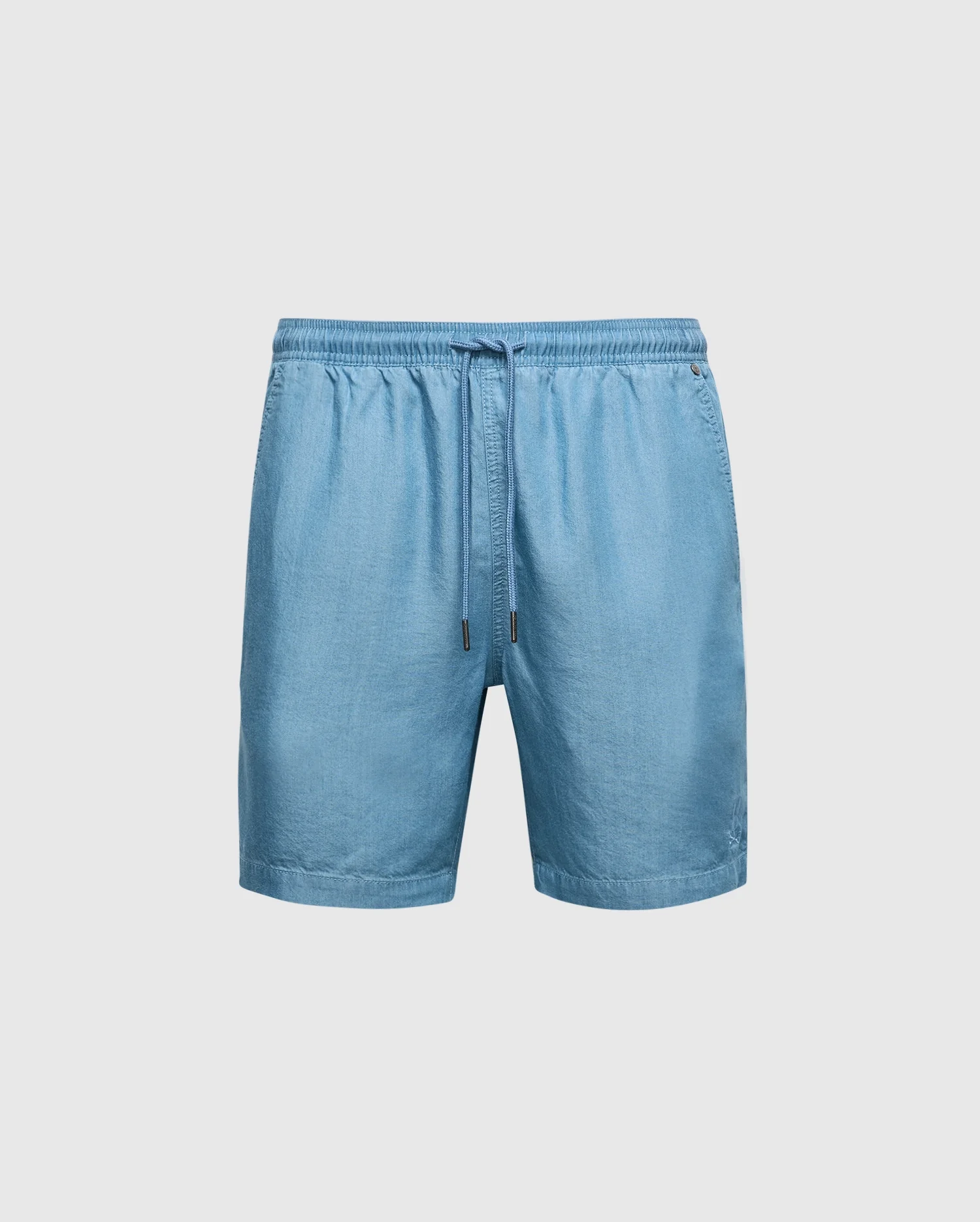 MENS KERVIN LIGHTWEIGHT DENIM WOVEN SHORT - B6R633F200 - Image 7