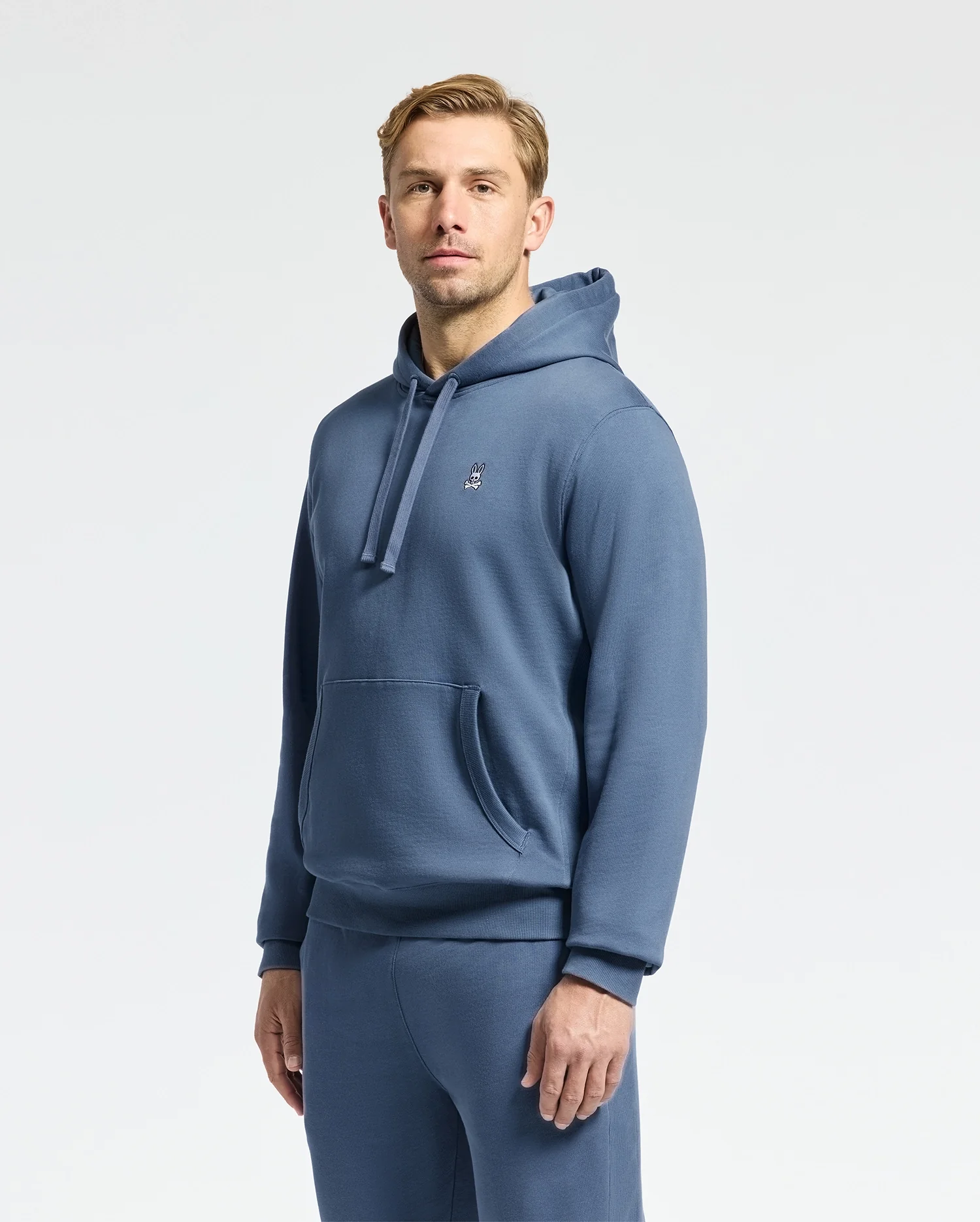 MENS LEVY ESSENTIAL FLEECE HOODIE - B6H859D200 - Image 7