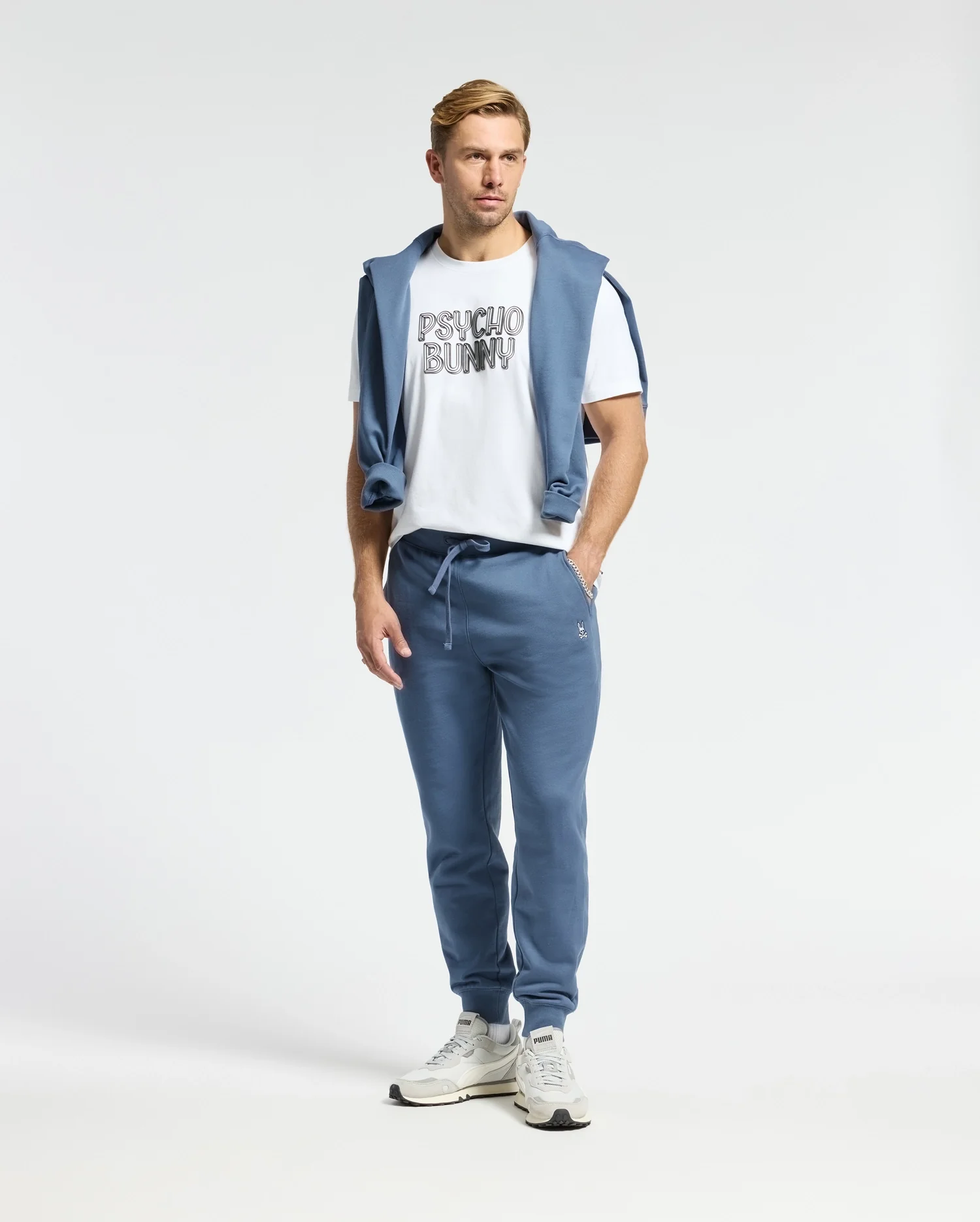 MENS LEVY ESSENTIAL FLEECE SWEATPANT - B6P721D200 - Image 8