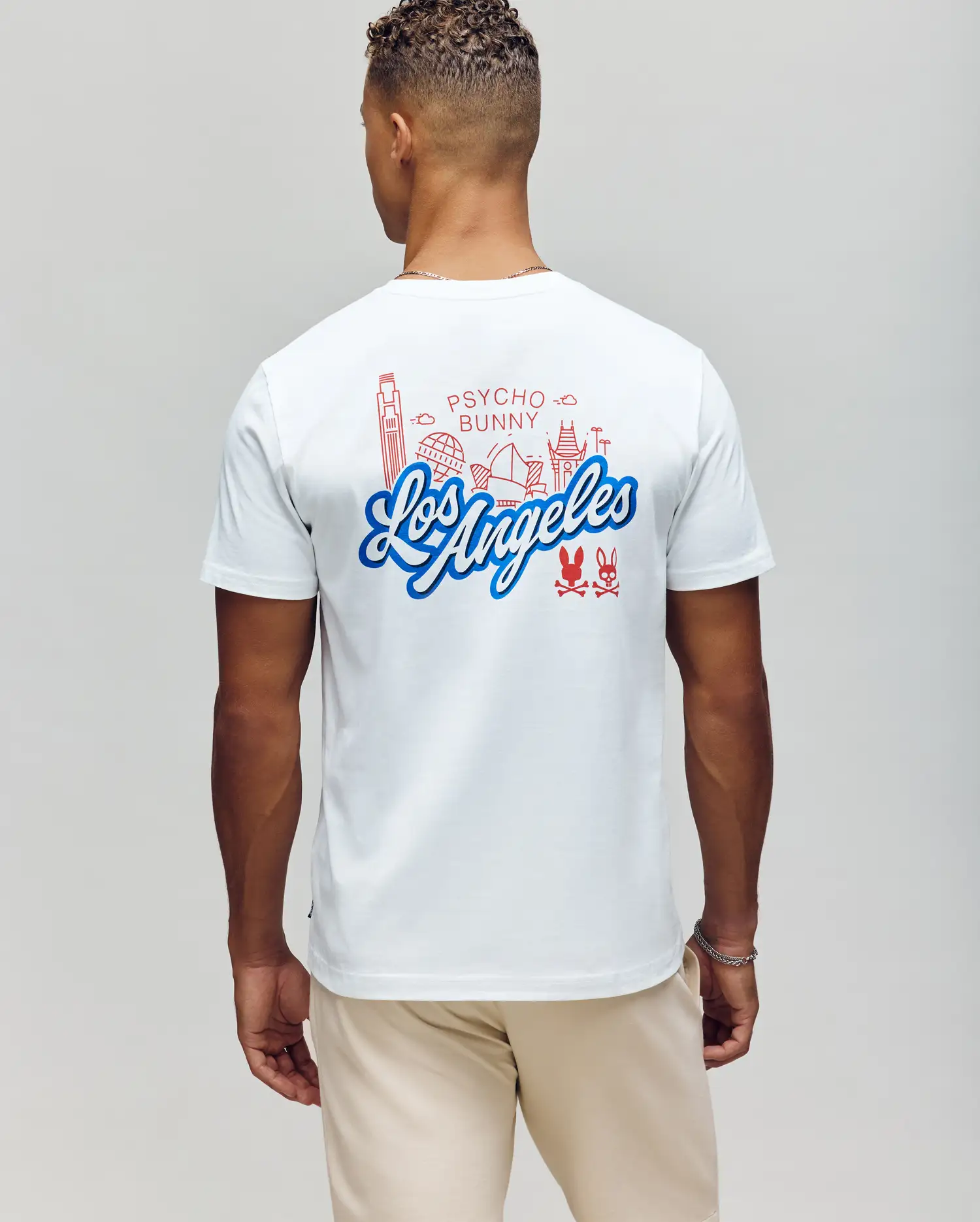 MENS LOS ANGELES CITY TEE - B6U861A2PC