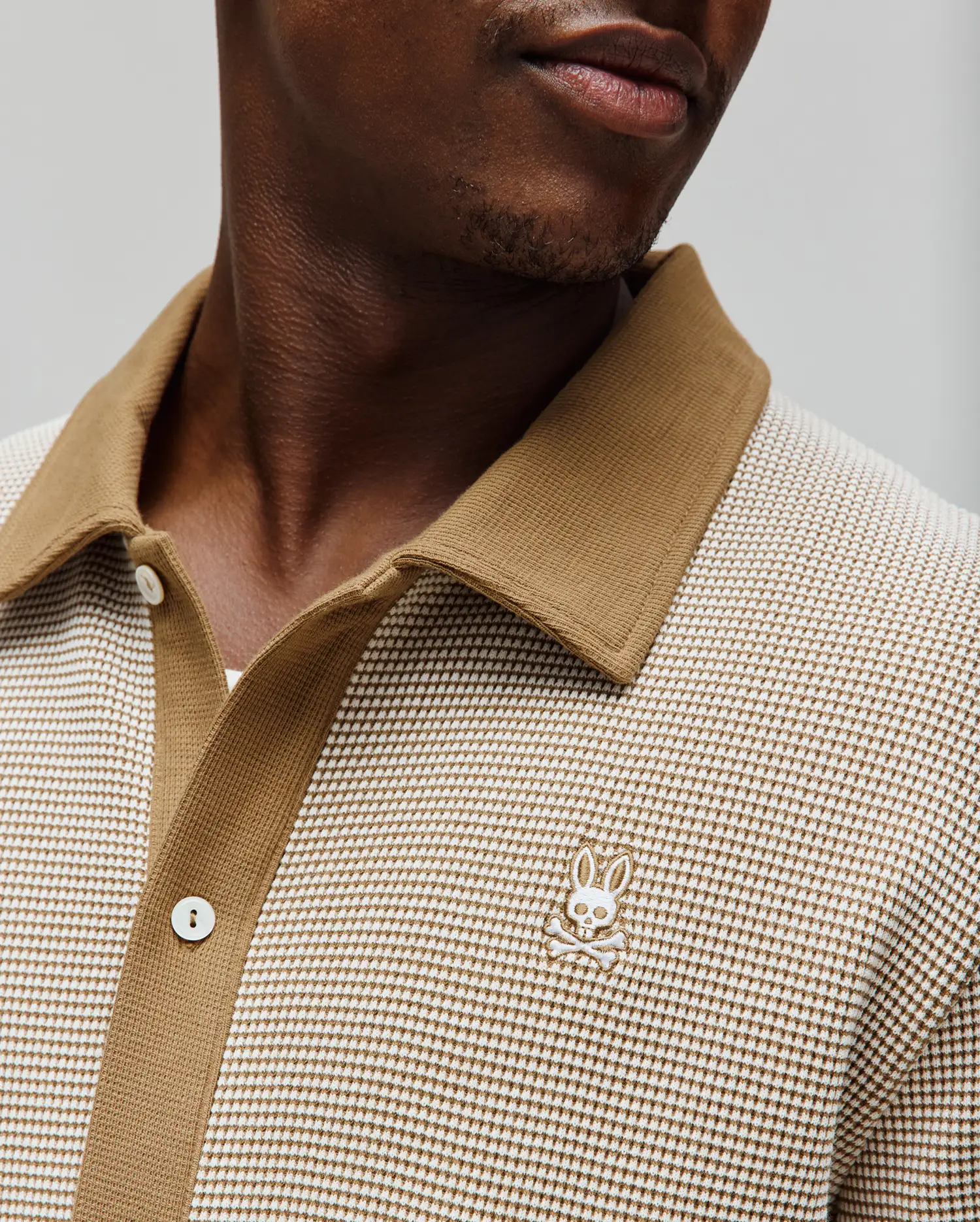 MENS MAXTON WAFFLE SHIRT - MT0300165 - Image 2