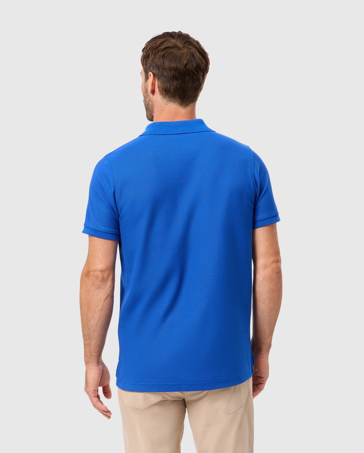 MENS CLASSIC PIQUE POLO SHIRT - B6K001CRPC - Image 7