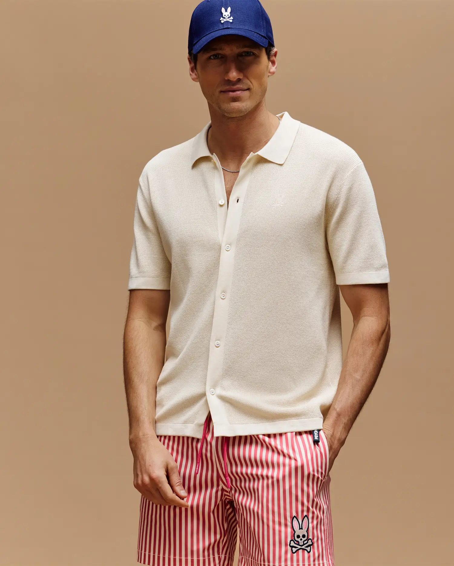 MENS MORGAN TEXTURED KNIT SHIRT - MT0400002