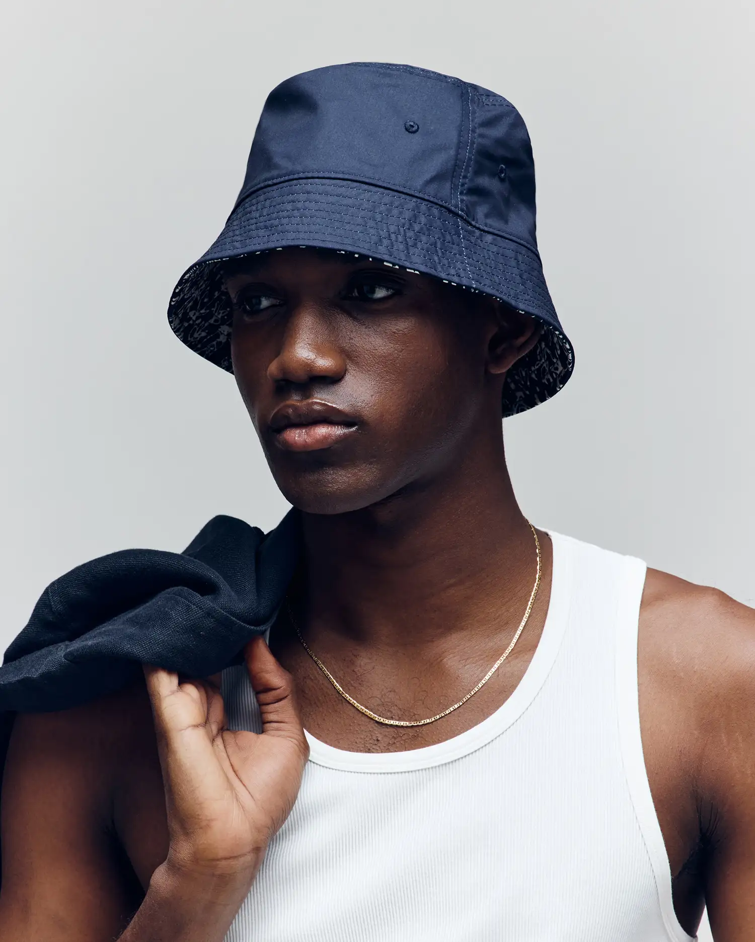 MENS NAXOS REVERSIBLE BUCKET HAT - MO1500006 - Image 2