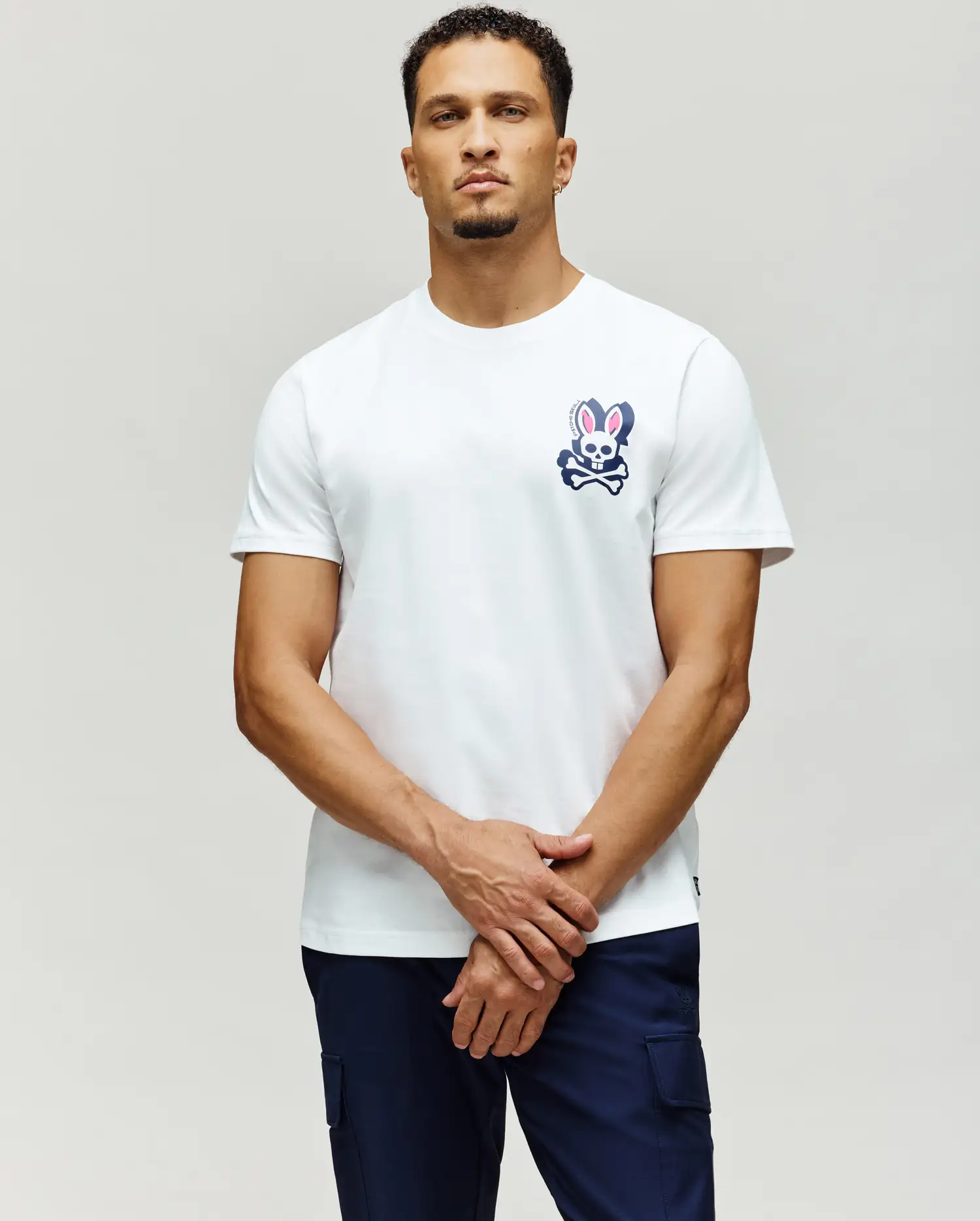 MENS PSYCHO SKULL GRAPHIC TEE - MT0200331 - Image 4