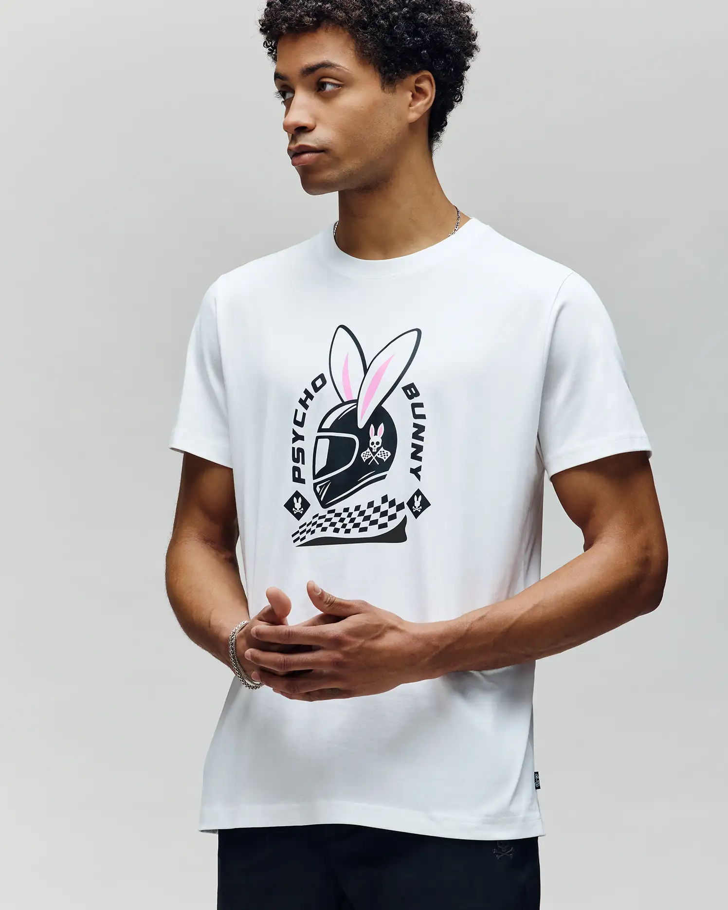 MENS RACING BUNNY GRAPHIC TEE - MT0200245 - Image 2