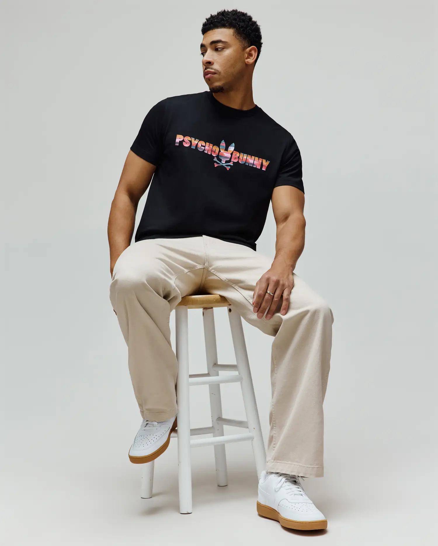 MENS RAPHAEL WORDMARK TEE - MT0200337 - Image 3