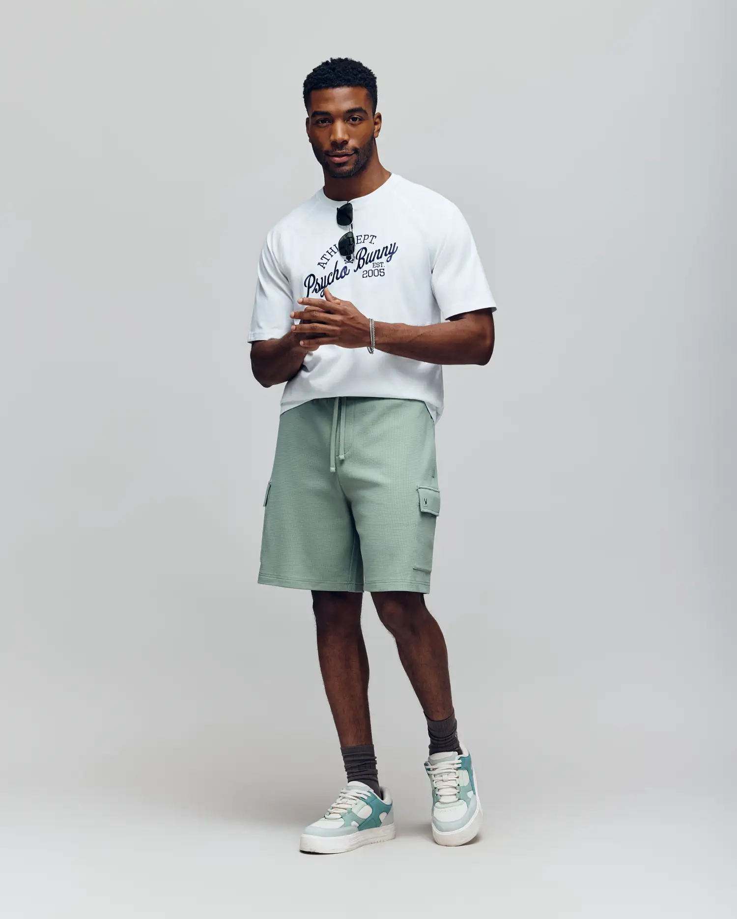 MENS RON WAFFLE CARGO SHORT - MB0900012 - Image 4
