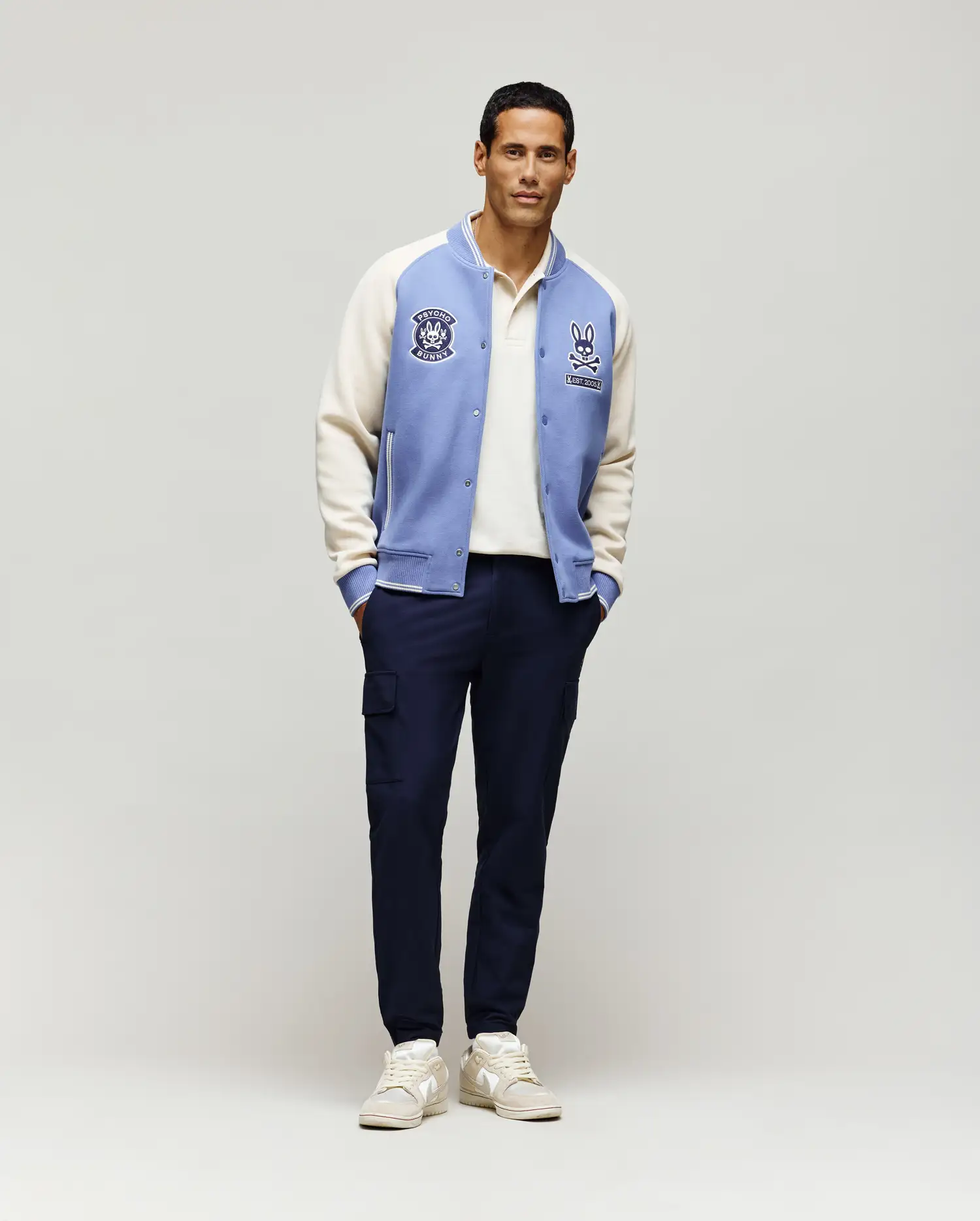 MENS RYDER KNIT VARSITY BOMBER - MO1100034 - Image 5