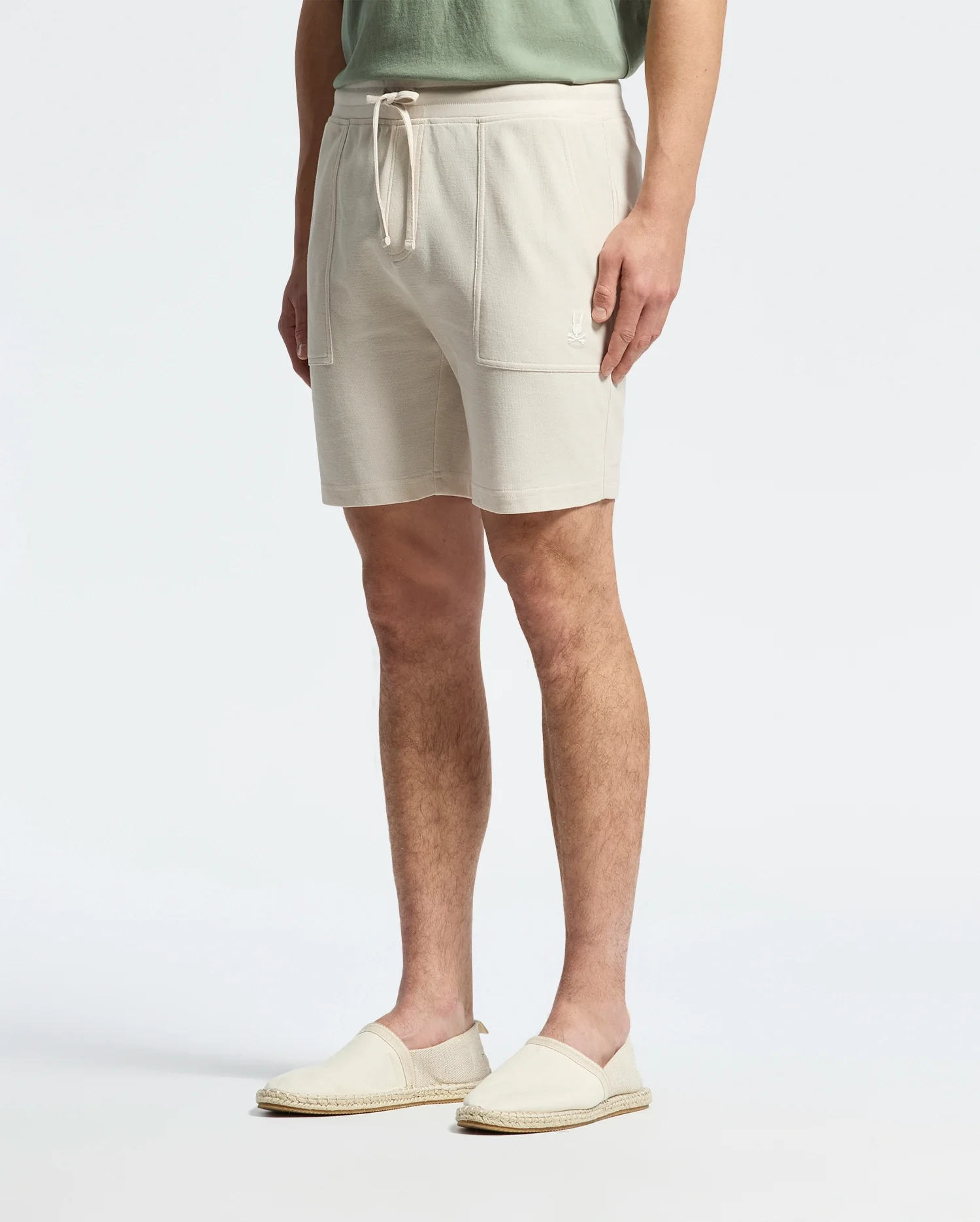 MENS TAYLOR LIGHT PIQUE SWEATSHORT - B6R344F200 - Image 4